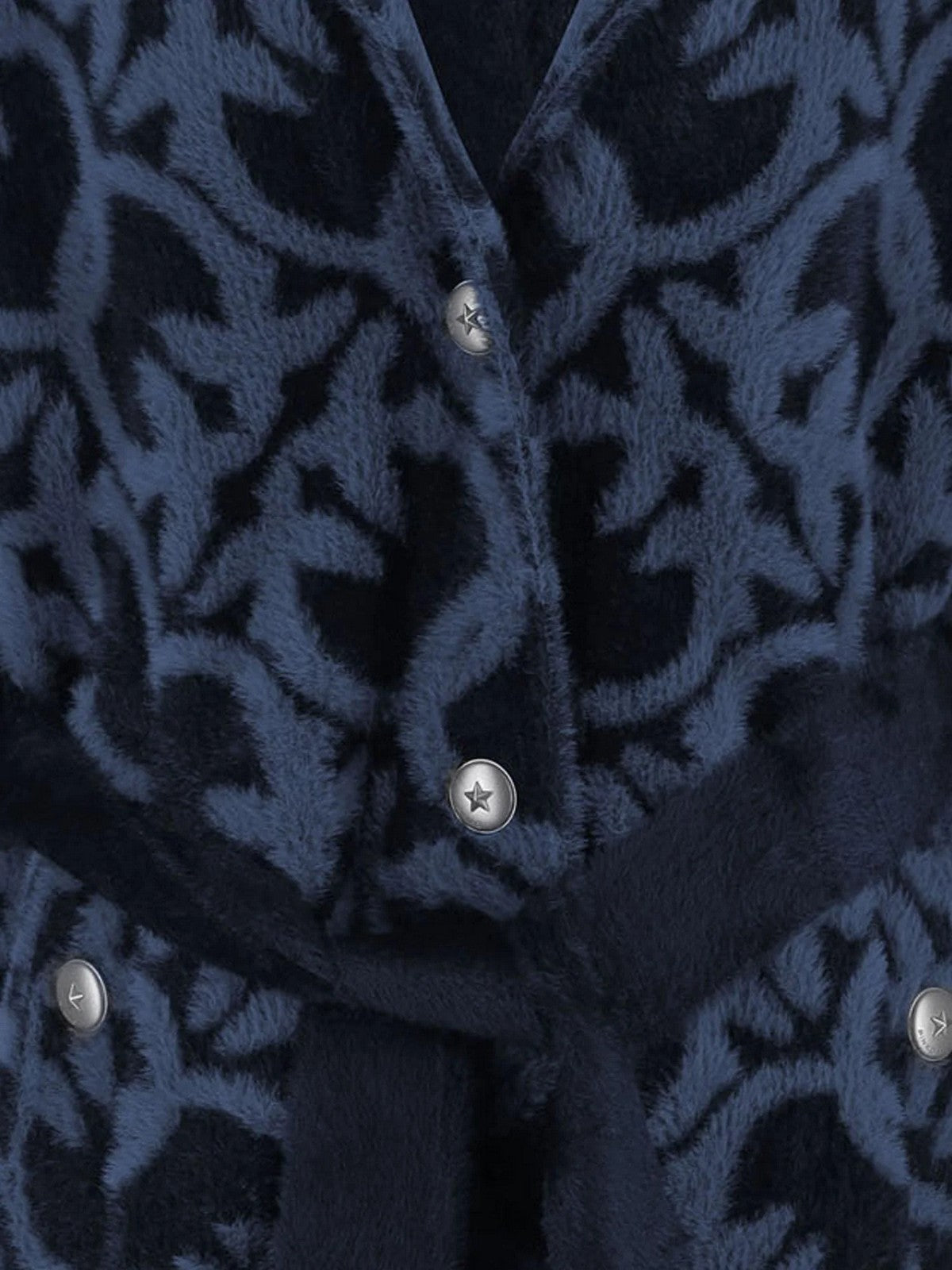 PINKO Cappotto Donna ZANTE CAPPOTTO 105415-A2WY GG1 BLU/BLU SCURO