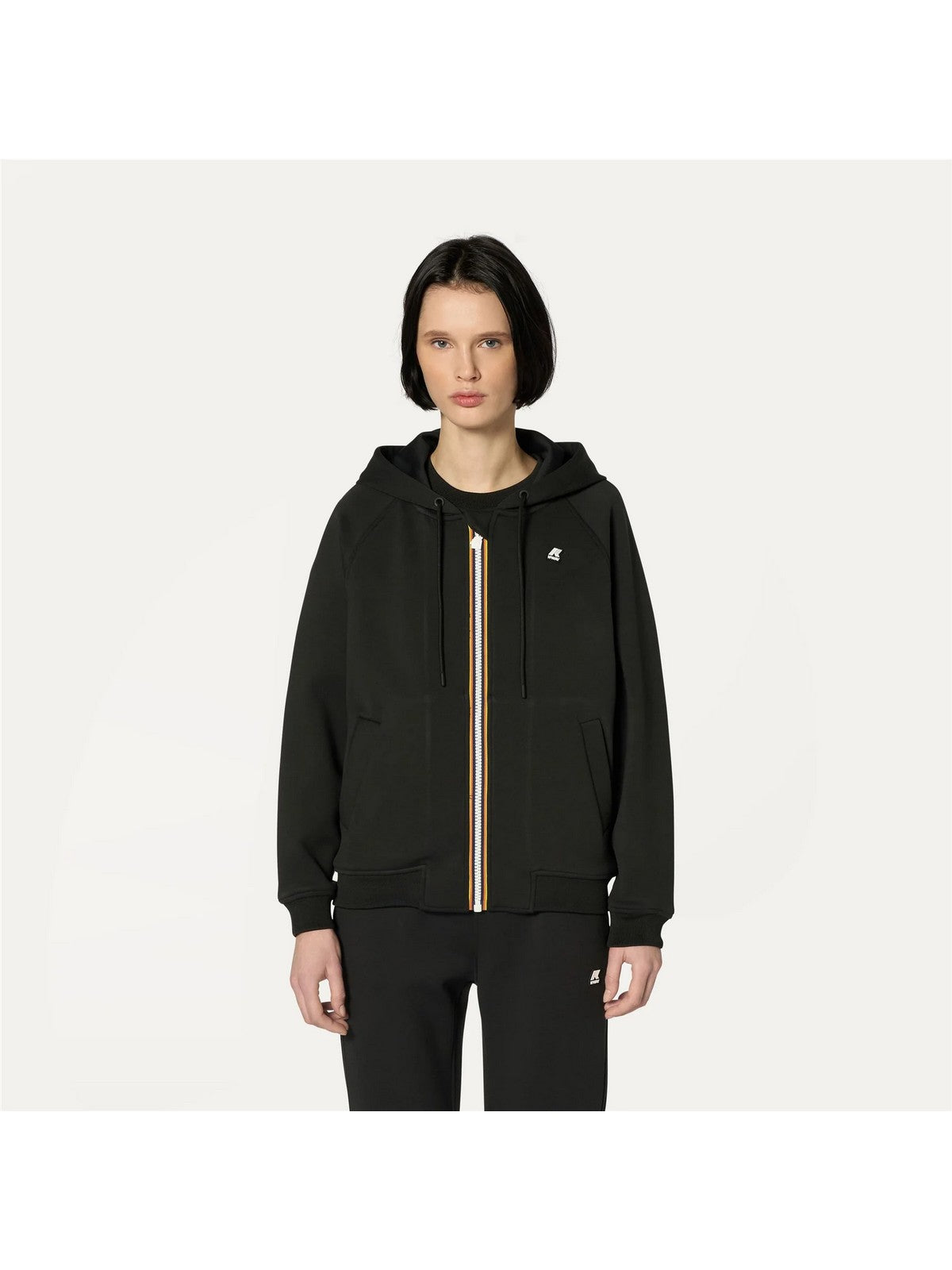 K-Way-Jacke Frau Lydie Light Spacer K111Q4W USY Schwarz