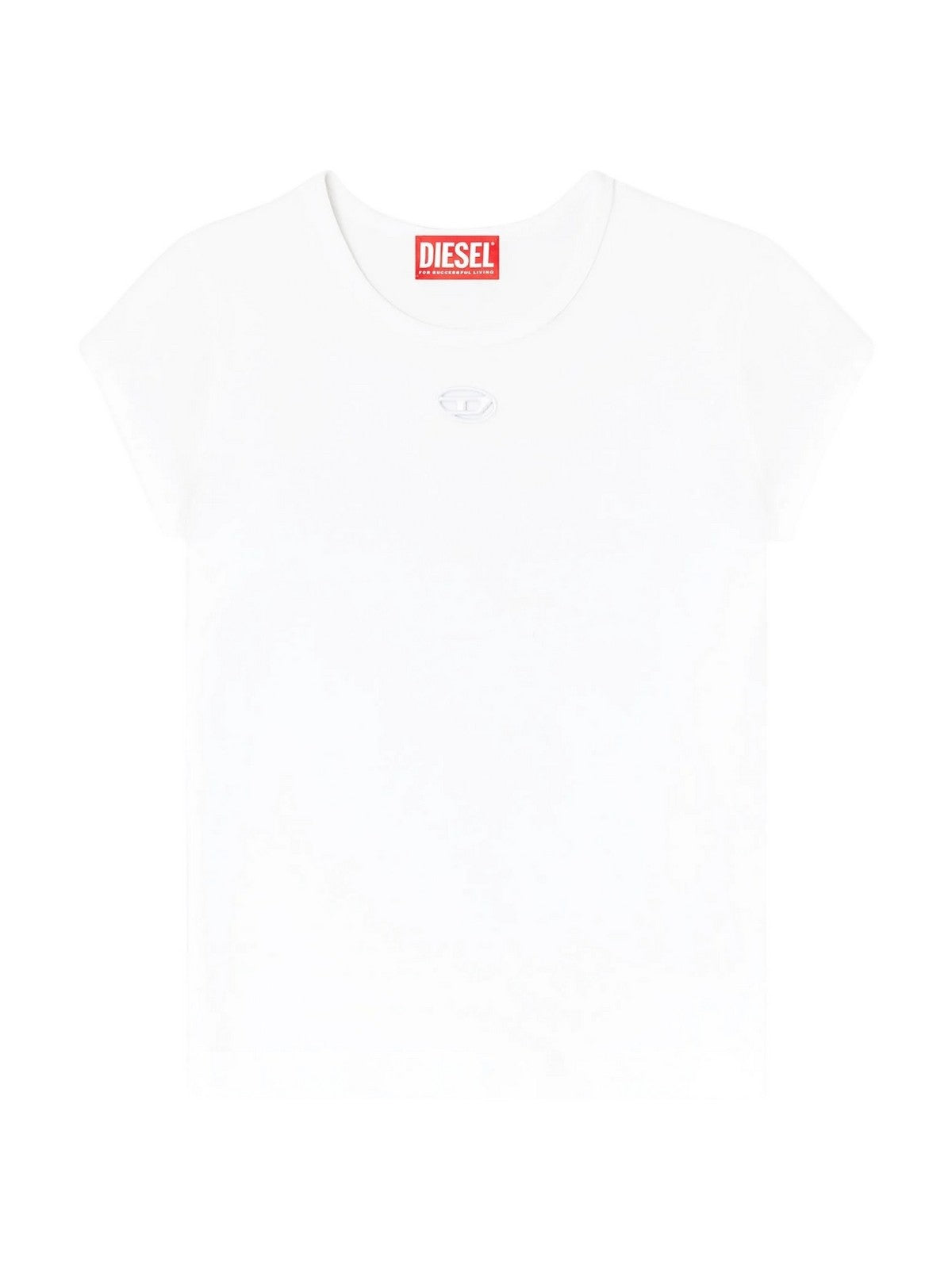 DIESEL T-shirt Donna T-ANGIE-OD MAGLIETTA A19912 0AFAA 100 100 - WHITE