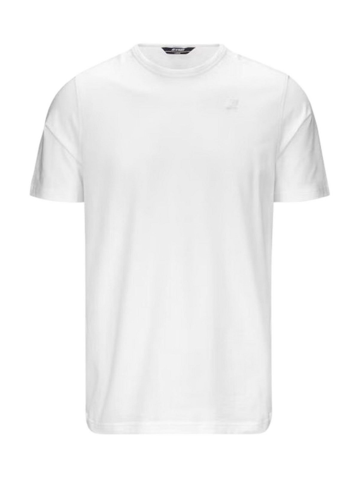 K-WAY T-shirt Uomo ADAME LIGHT STRETCH JERSEY K71349W 001 Bianco gioboutiqueweb
