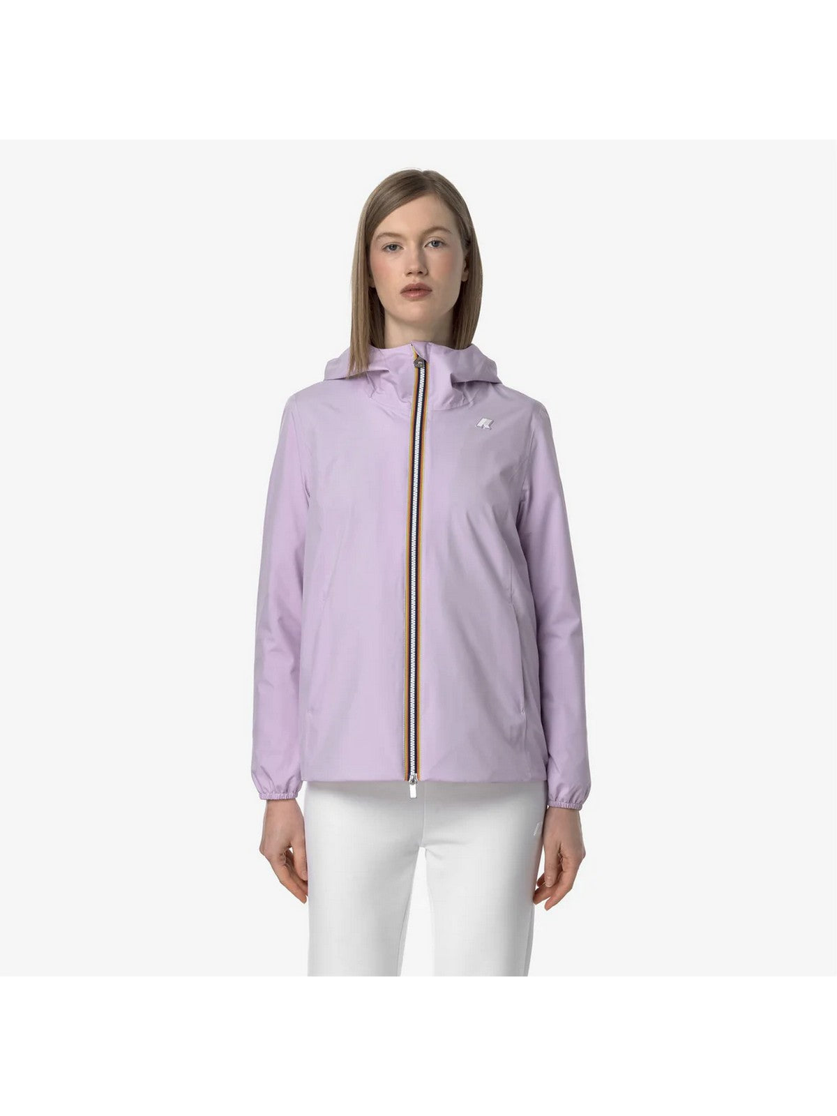 K-WAY Giubbino Donna MARGUERITE STRETCH POLY JERSEY K8138PW X71 Viola gioboutiqueweb