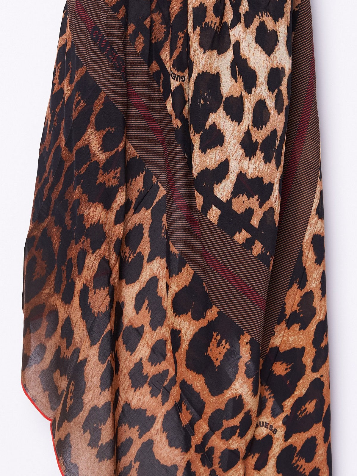 GUESS Foulard Donna FOULARD 130X130 AW5304 SIL03 BRO Marrone gioboutiqueweb