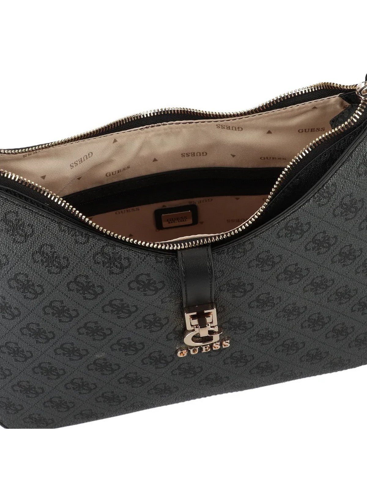 GUESS Borsa Donna ZAMIRA HOBO SHOULDER HWSG96 29020 CLO COAL LOGO