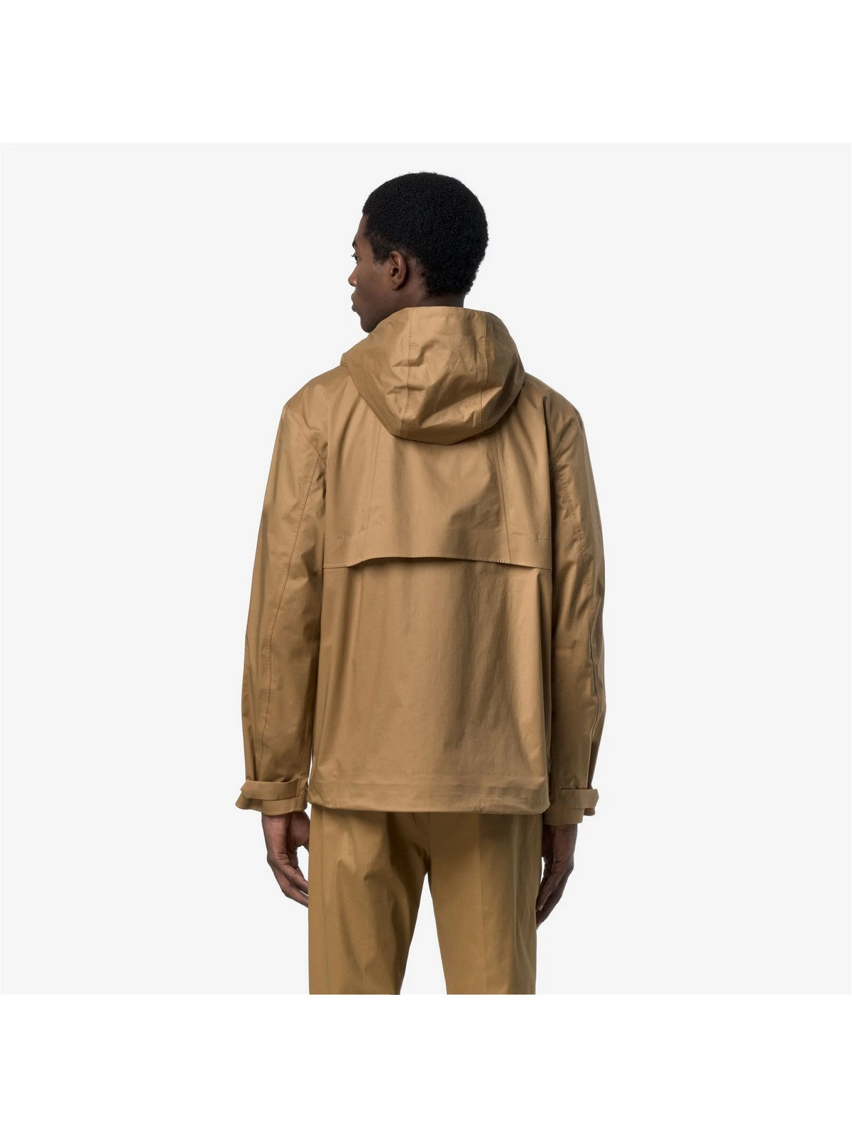 K-WAY Giubbino Uomo JACKO COTTON 3LAYERS K21344W V04 Brown Bistre