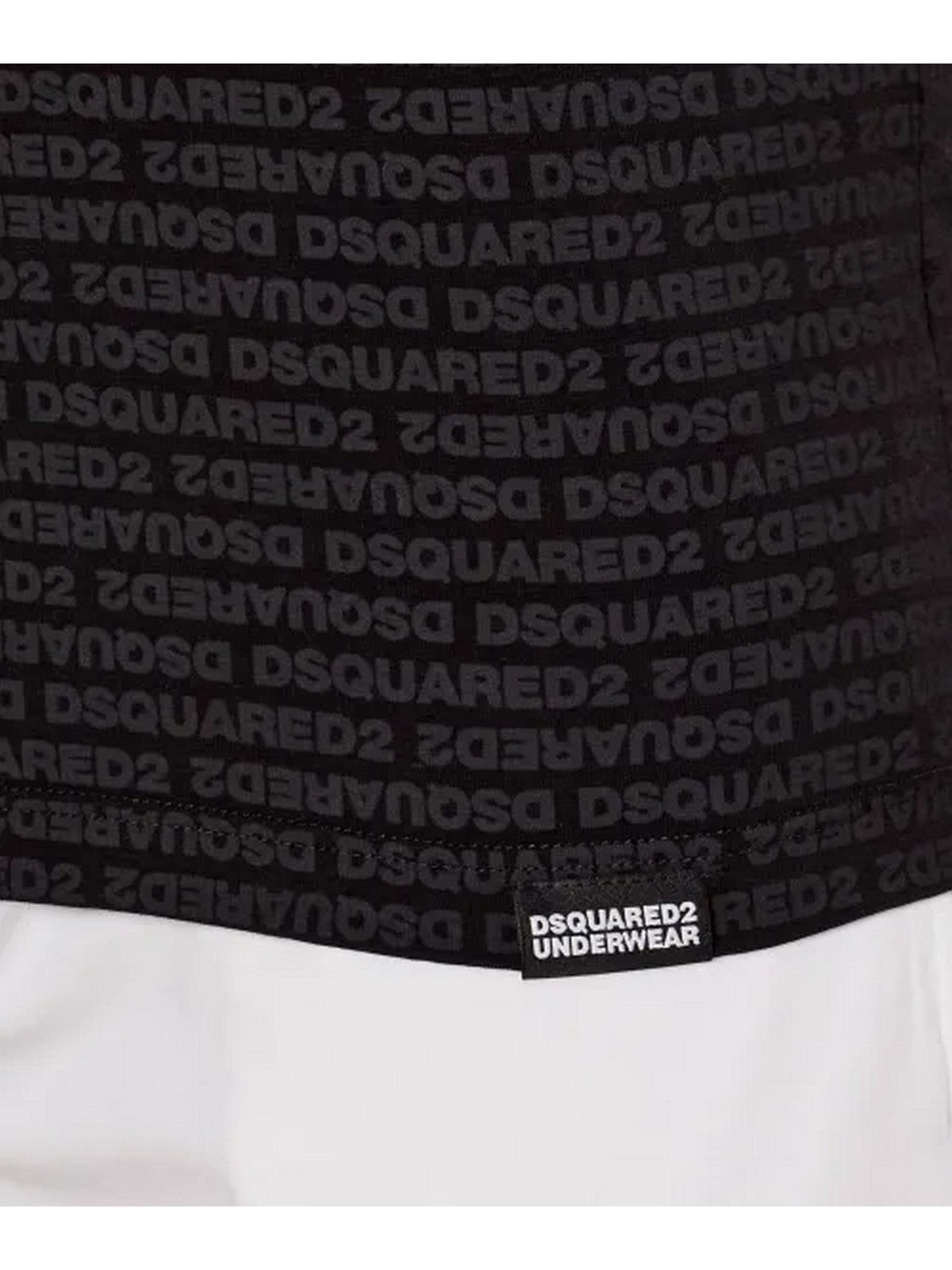 DSQUARED2 Canotta Uomo D9D095510 001 BLACK