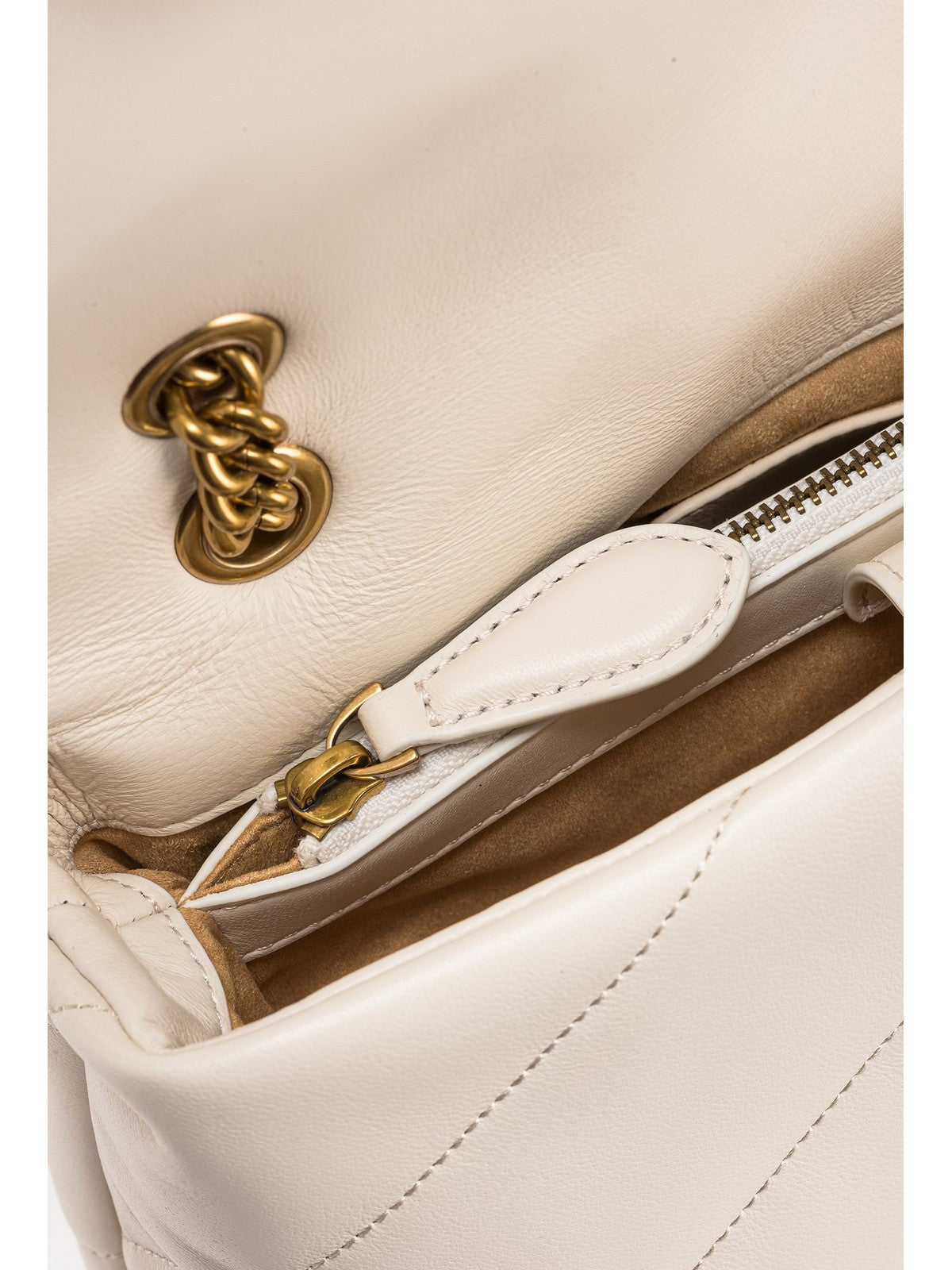 PINKO Borsa Donna Love classic puff 100038-A0F2 Z14Q Avorio gioboutiqueweb