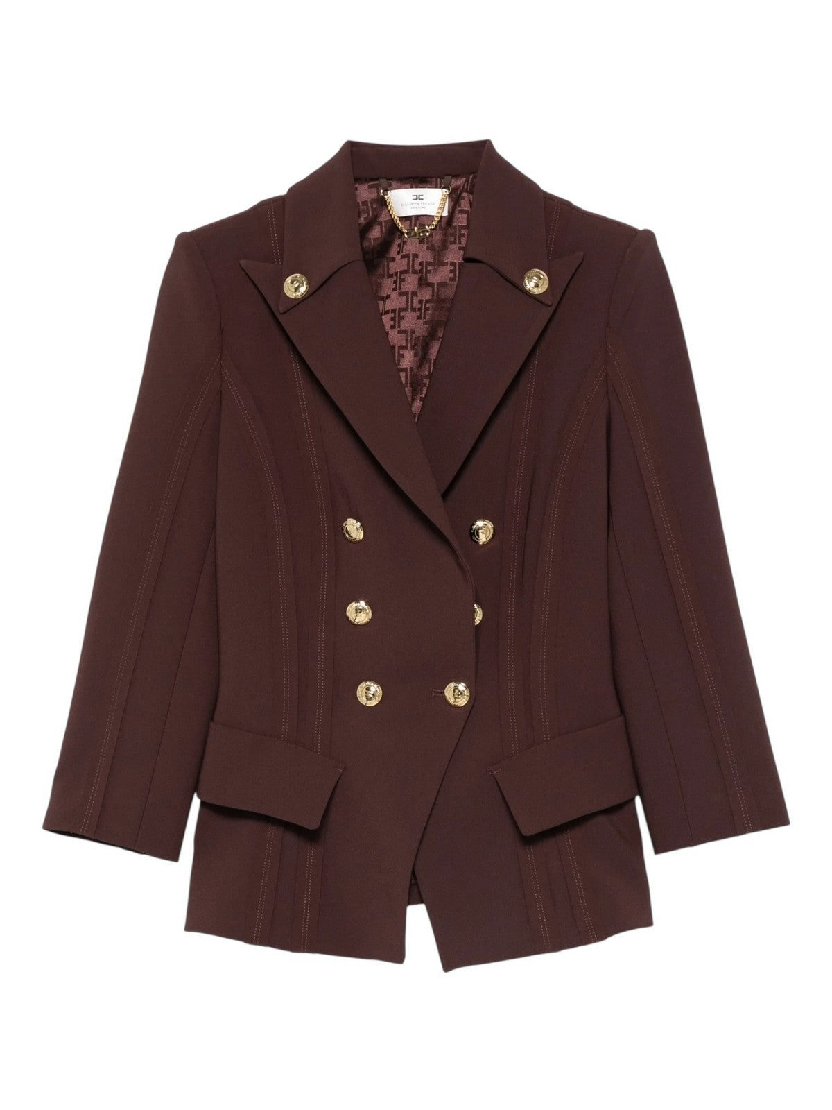 ELISABETTA FRANCHI Giacca Donna GI21861E2 644 CACAO