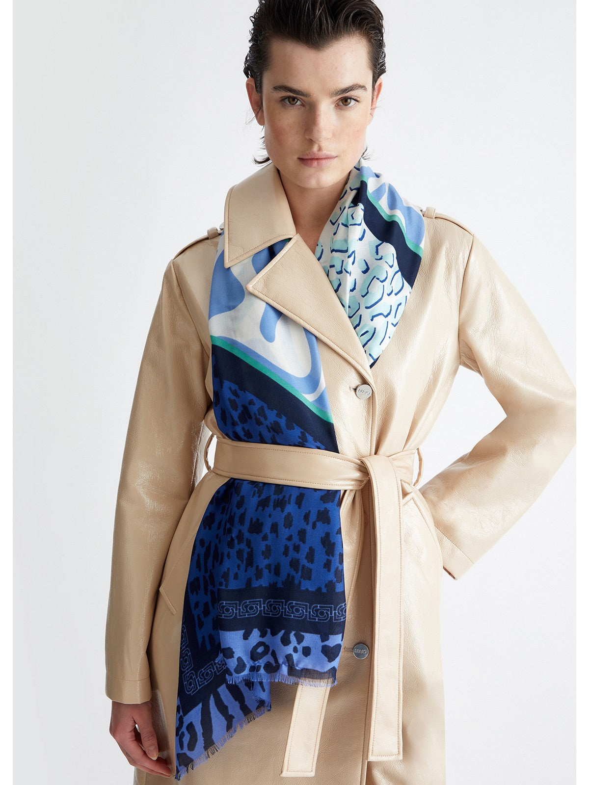 Liu Jo Soft Stola Woman 2A4034T0300 93951 Bleu