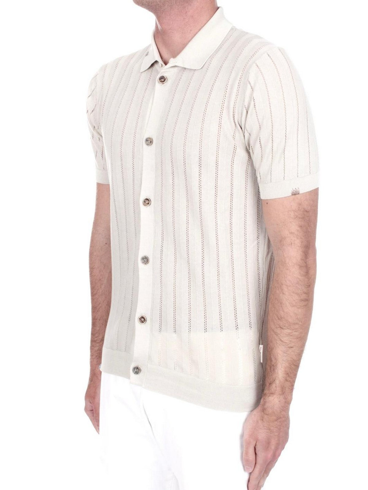 BOB Camicia Uomo P25TRAVEL UNICA Bianco gioboutiqueweb