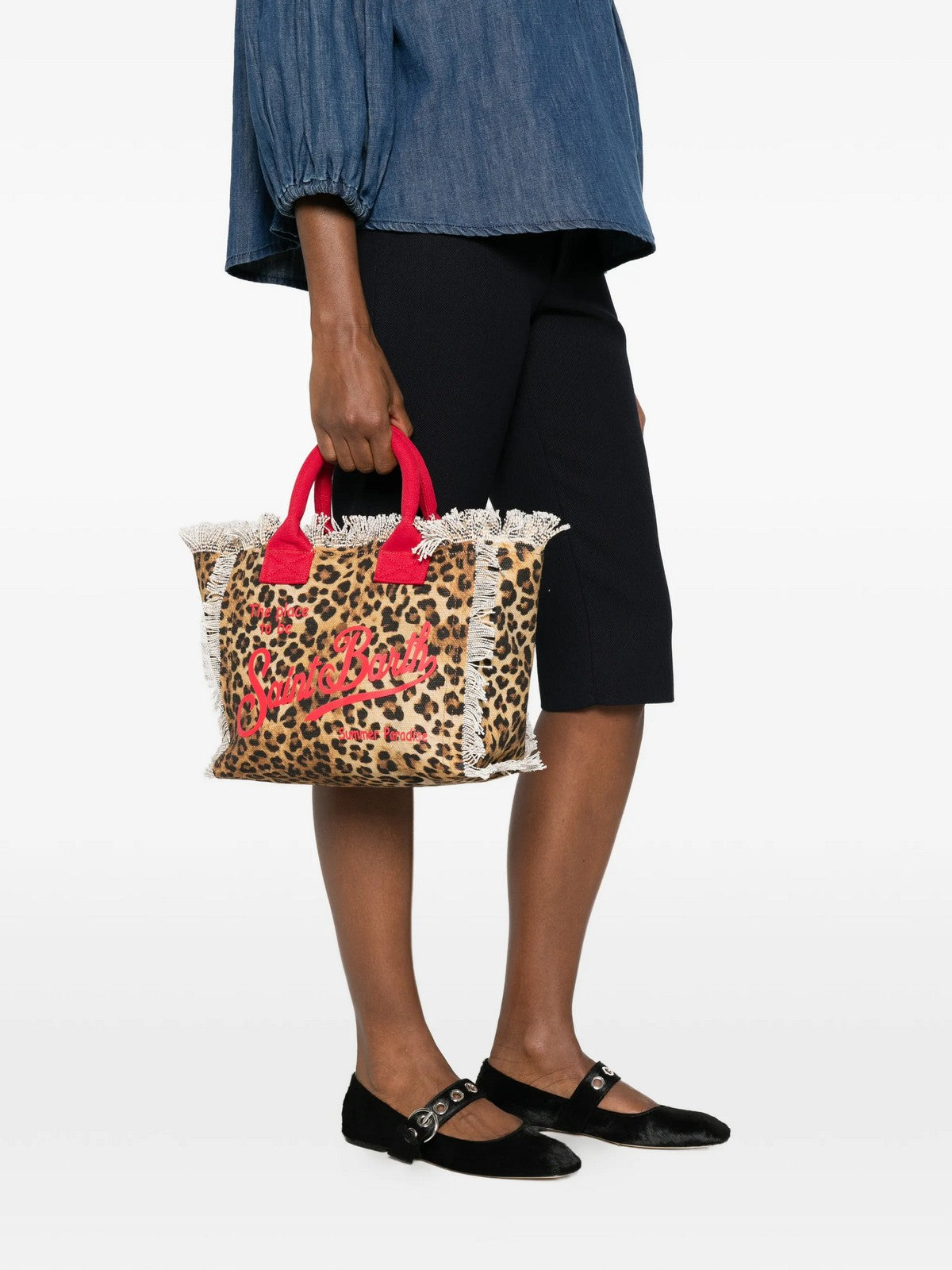 MC2 SAINT BARTH Borsa Donna COLETTE 00329L SAND LEOPARD 0041