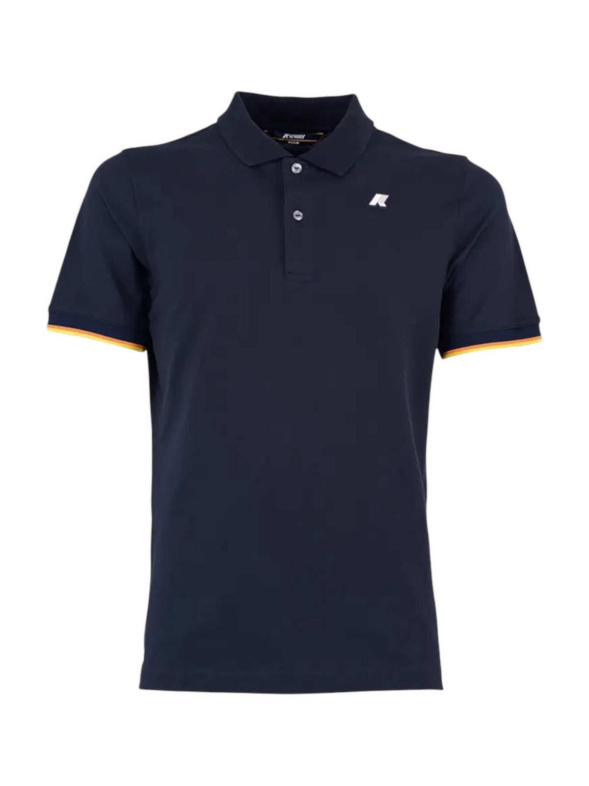 K-WAY Polo Uomo VINCENT PIQUE K1125BW K89 Blu gioboutiqueweb