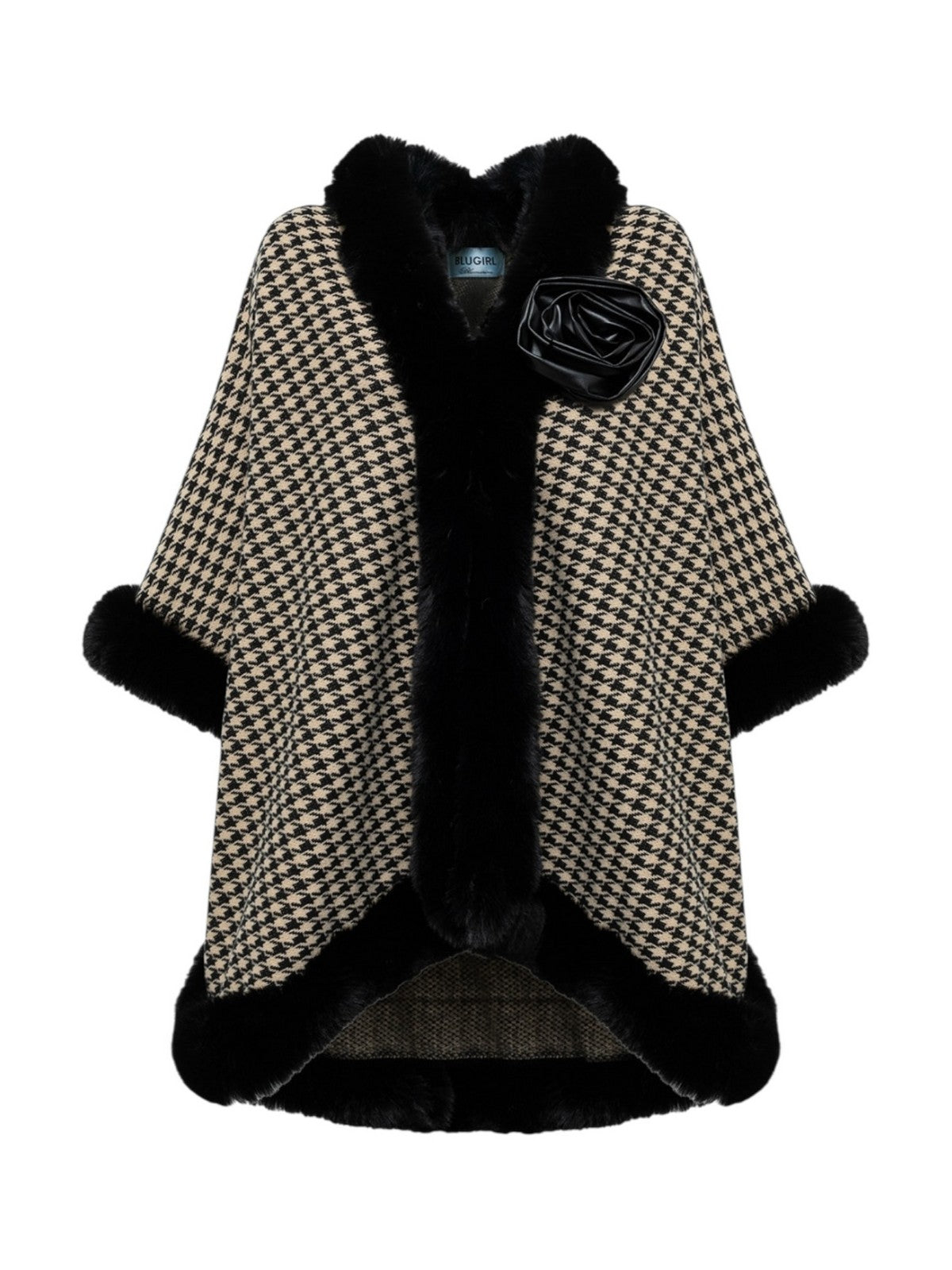 BLUGIRL Mantella Donna PF5013T0300 09E64 PIED DE POULE