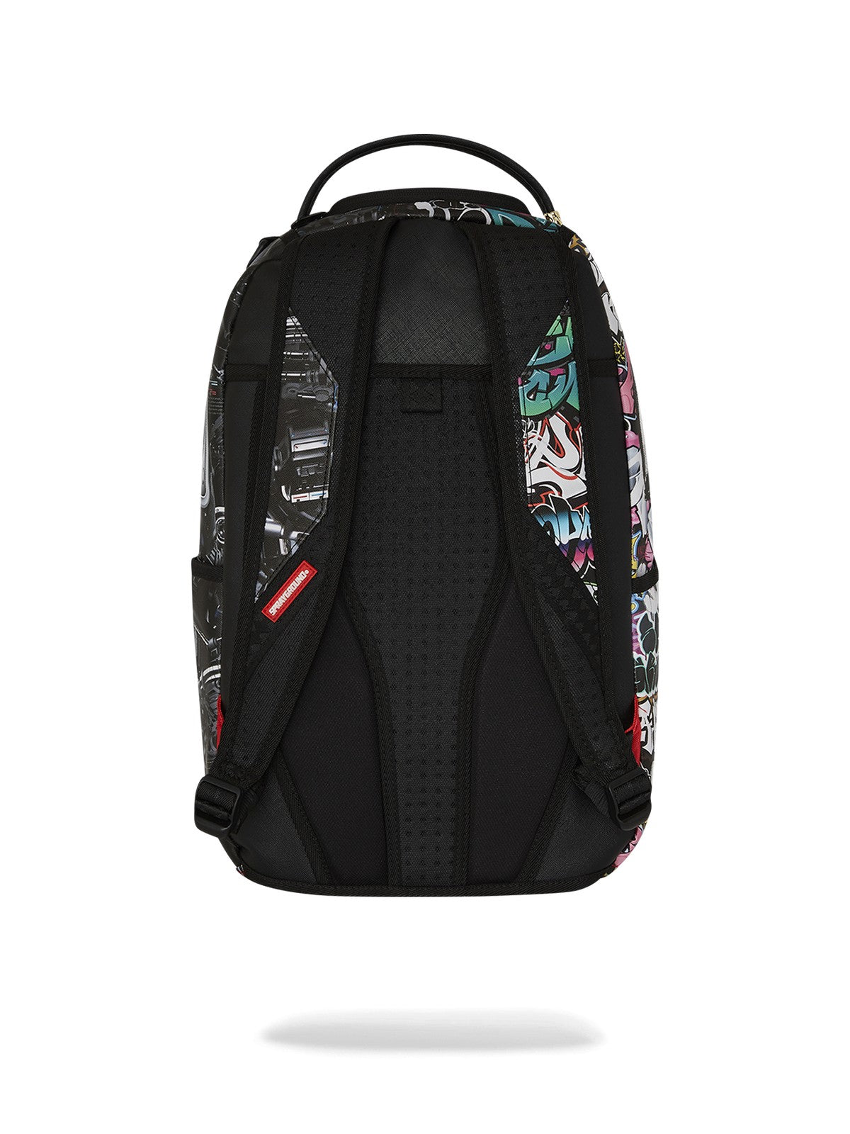 SPRAYGROUND Zaino Uomo SPLIT CYBERSHARK DLXSV BACKPACK 910B7126NSZ Nero
