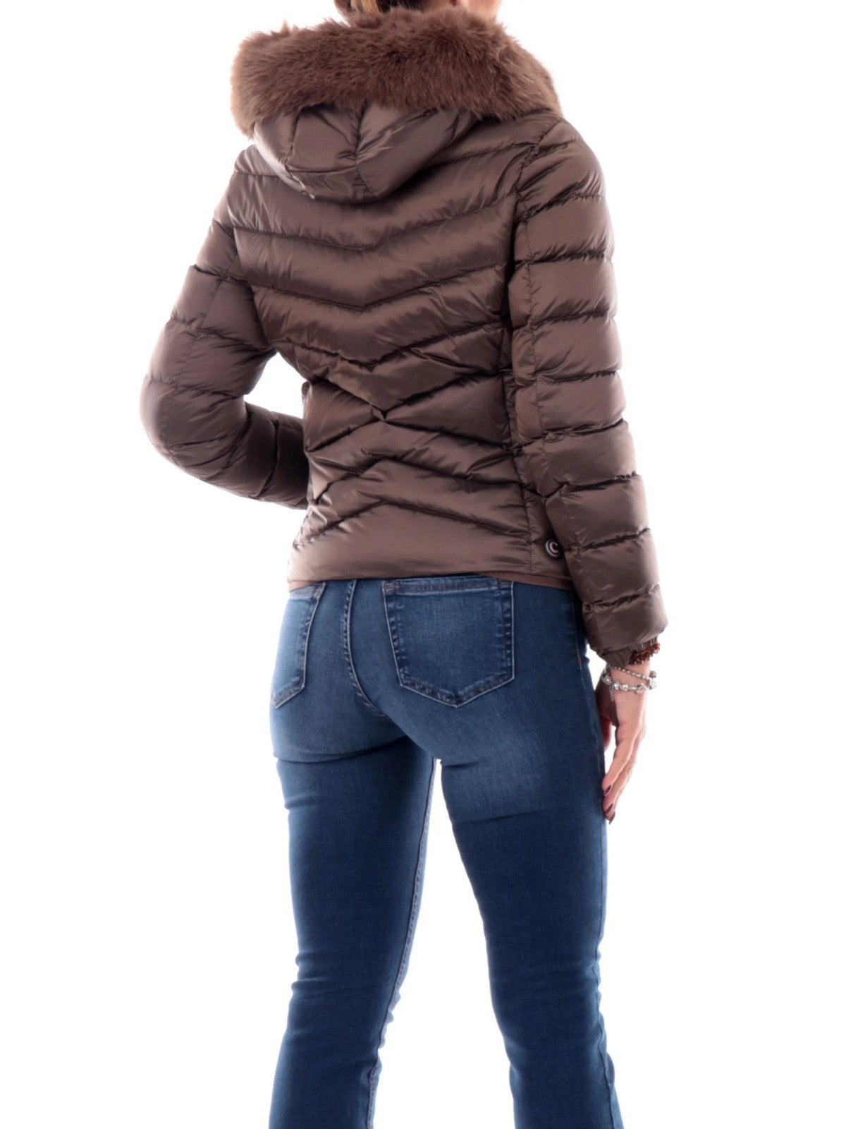 COLMAR Piumino Donna 2219E 2YO 37 MARRONE