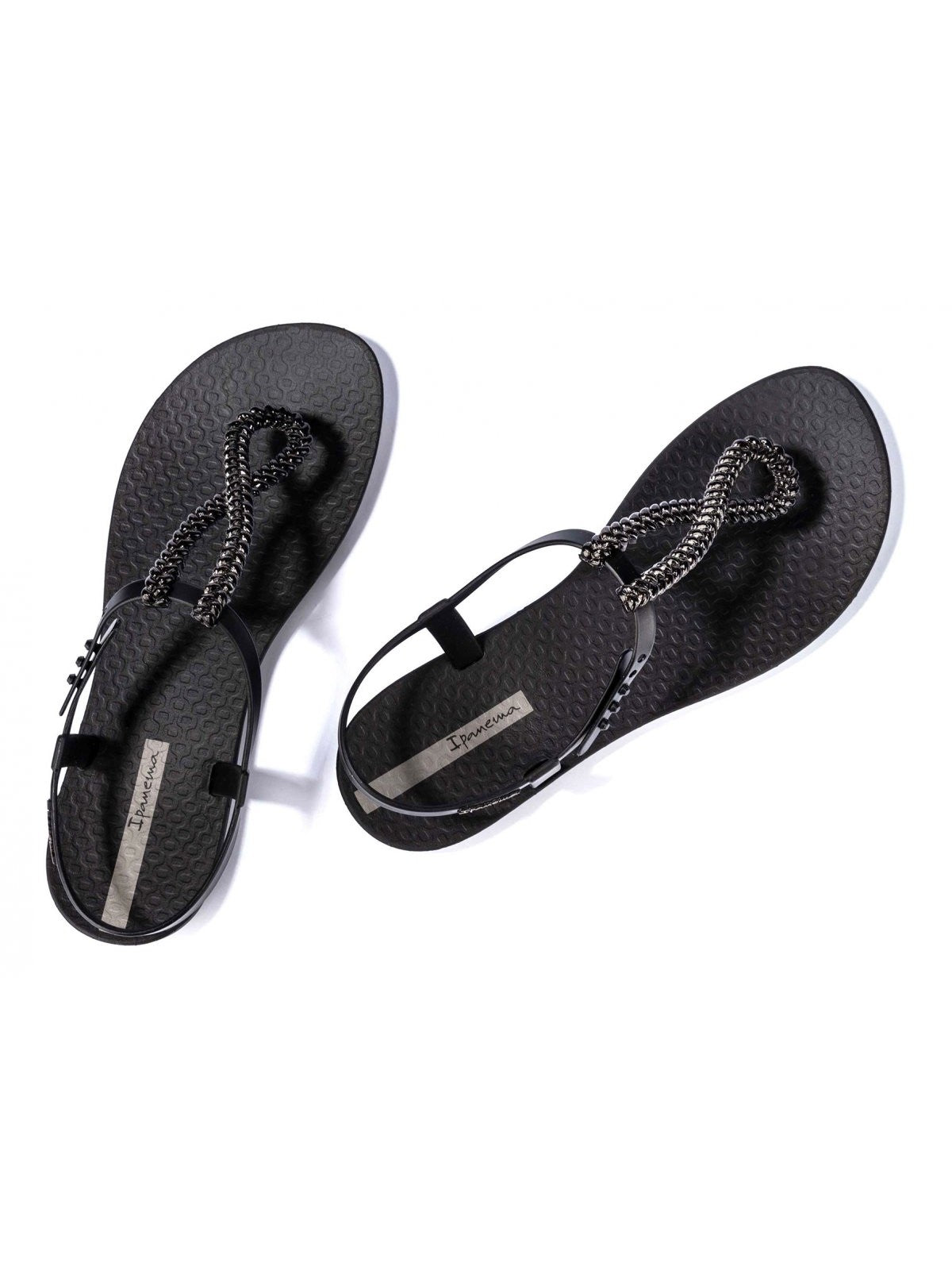 IPANEMA Sandalo Donna IP.83658 BC909 BLACK/DARK GREY gioboutiqueweb