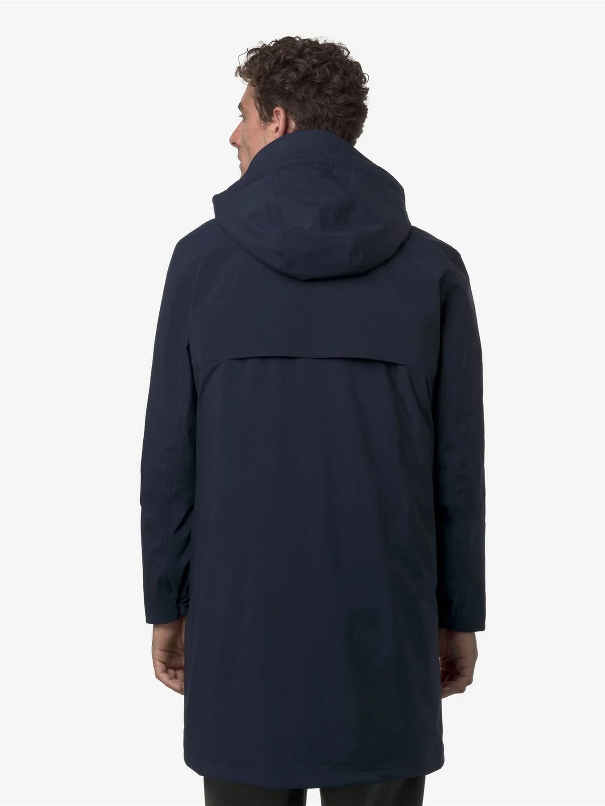 K-WAY Giubbino Uomo Thomal bonded padded K7136IW AR0 BLUE DEPTH - BLUE DE