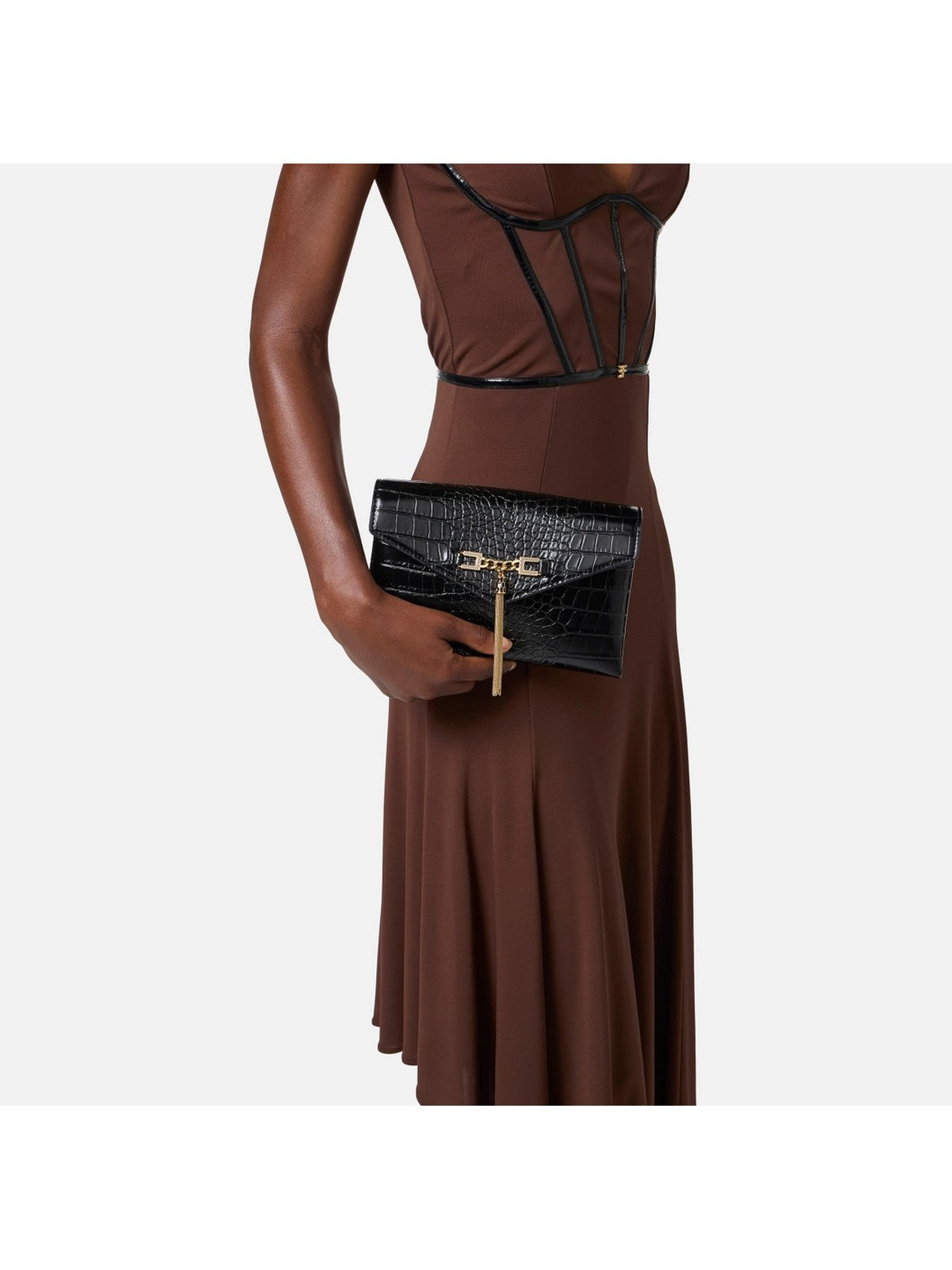 ELISABETTA FRANCHI Borsa Donna BS56A57E2 110 Nero gioboutiqueweb