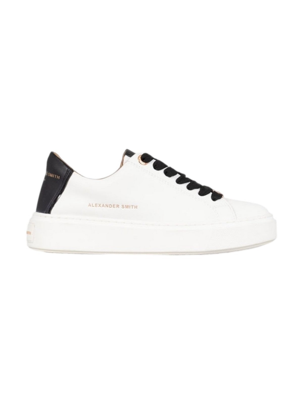 ALEXANDER SMITH Sneaker Donna LONDON WOMAN ALBALDW 8352 WBK Bianco gioboutiqueweb
