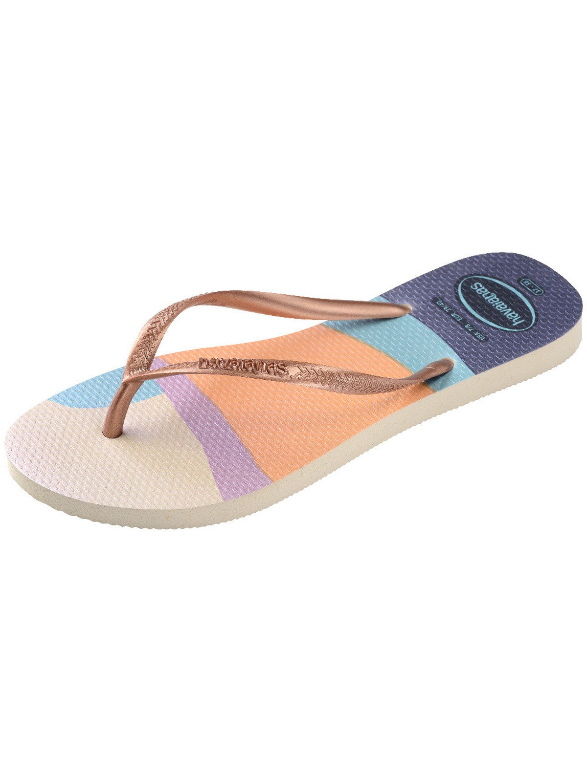 HAVAIANAS Infradito Donna Hav. Slim palette glow 4145766.0121 Beige gioboutiqueweb