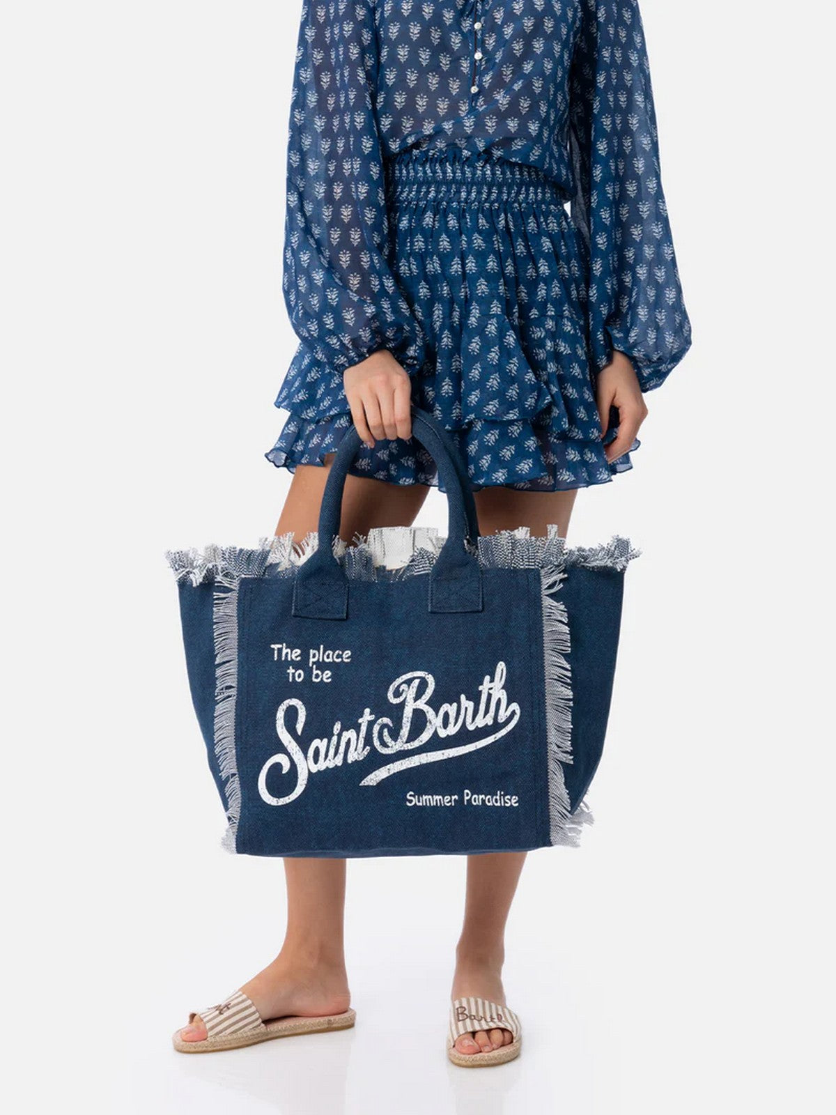 MC2 Saint Barth Bag Frau Eitelkeit 01152f Blau