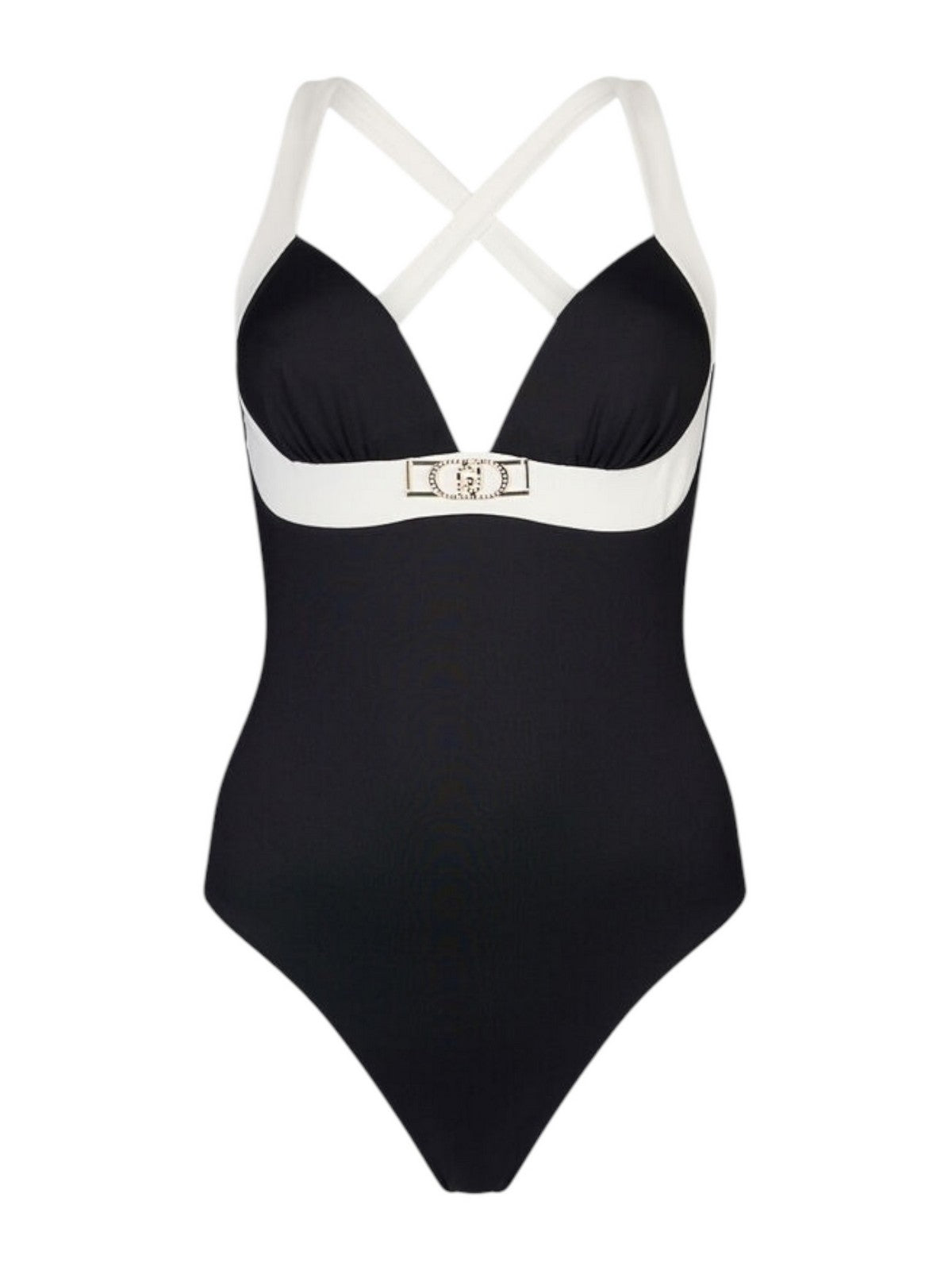 LIU JO BEACHWEAR Costume da bagno Donna VA5077J6447 09096 NERO/BIANCO gioboutiqueweb