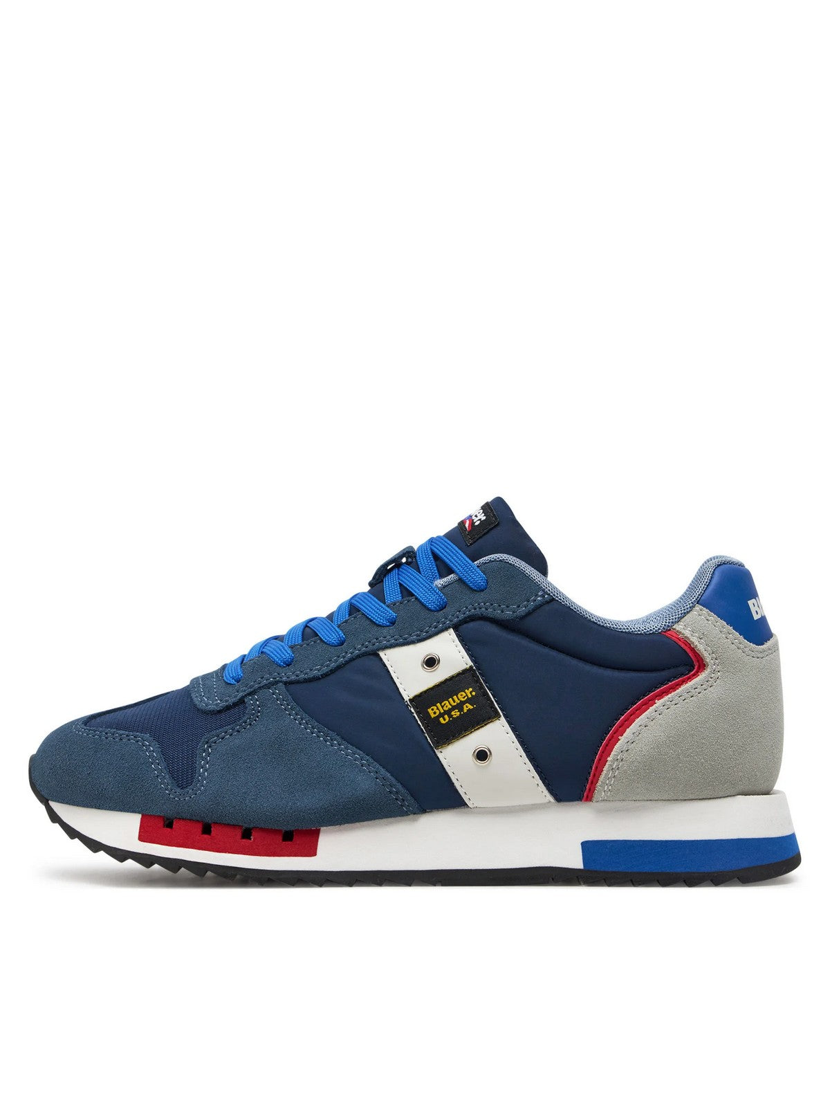 BLAUER Sneaker Uomo QUEENS01 S4QUEENS01/MES NVY/ROY Blu gioboutiqueweb