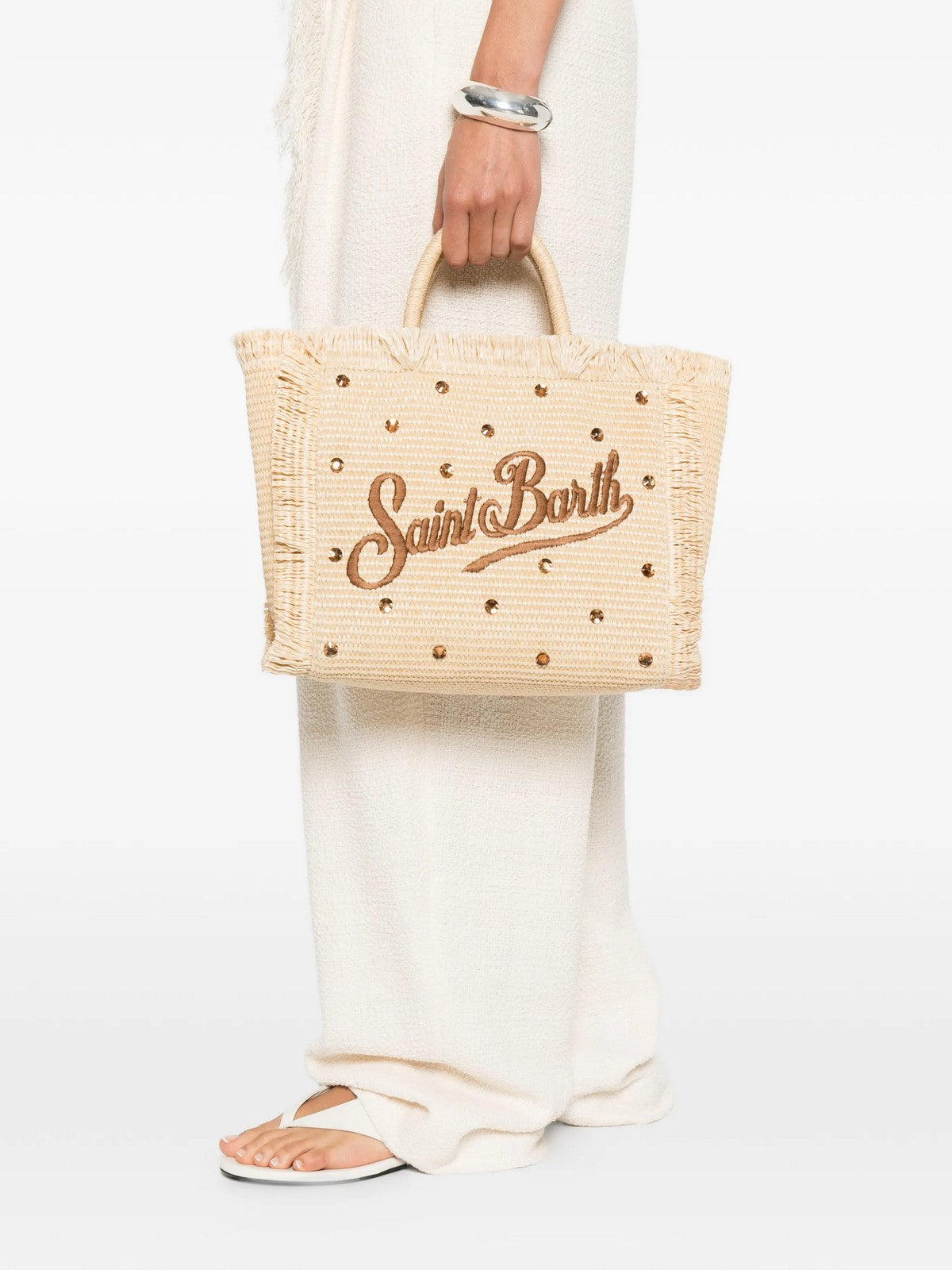 MC2 SAINT BARTH Borsa Donna COLETTE STRAW N 02747L STRASS 18 EMB
