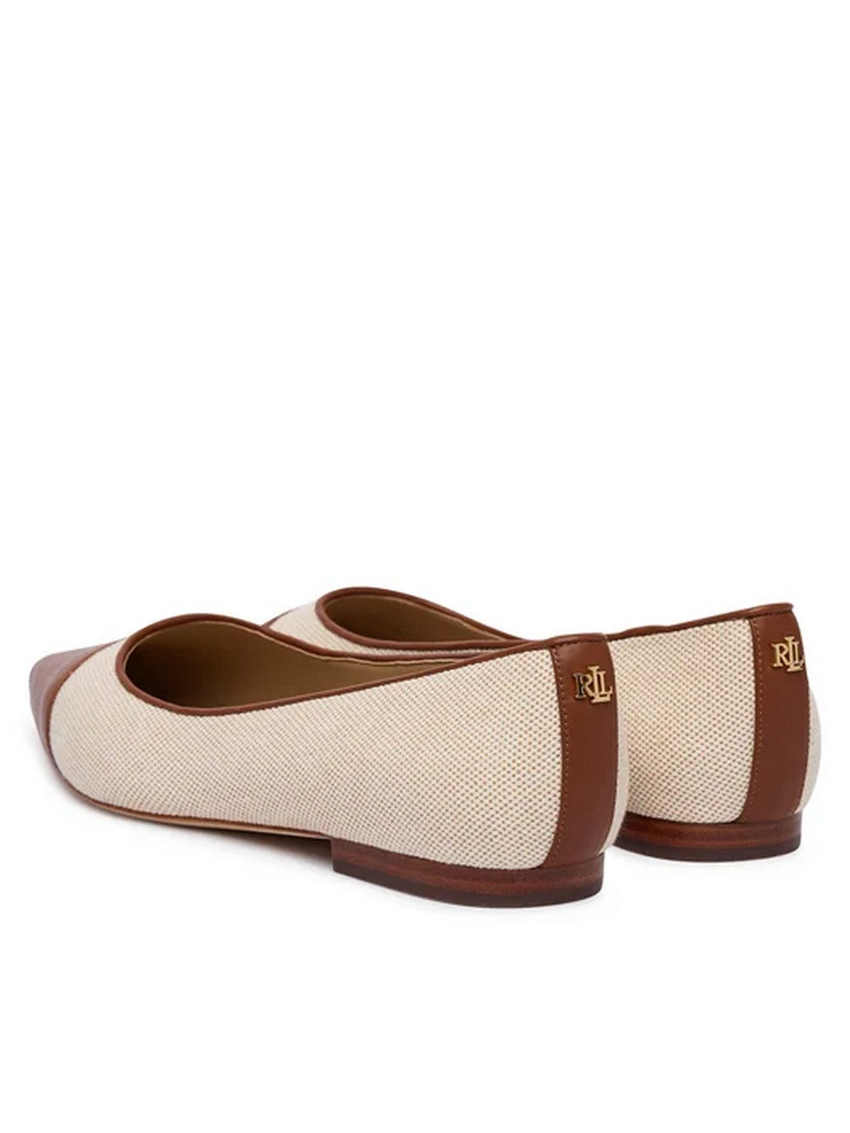 LAUREN RALPH LAUREN Ballerina Donna 802P10530 003 NTRL/BUFF/LAUREN TAN