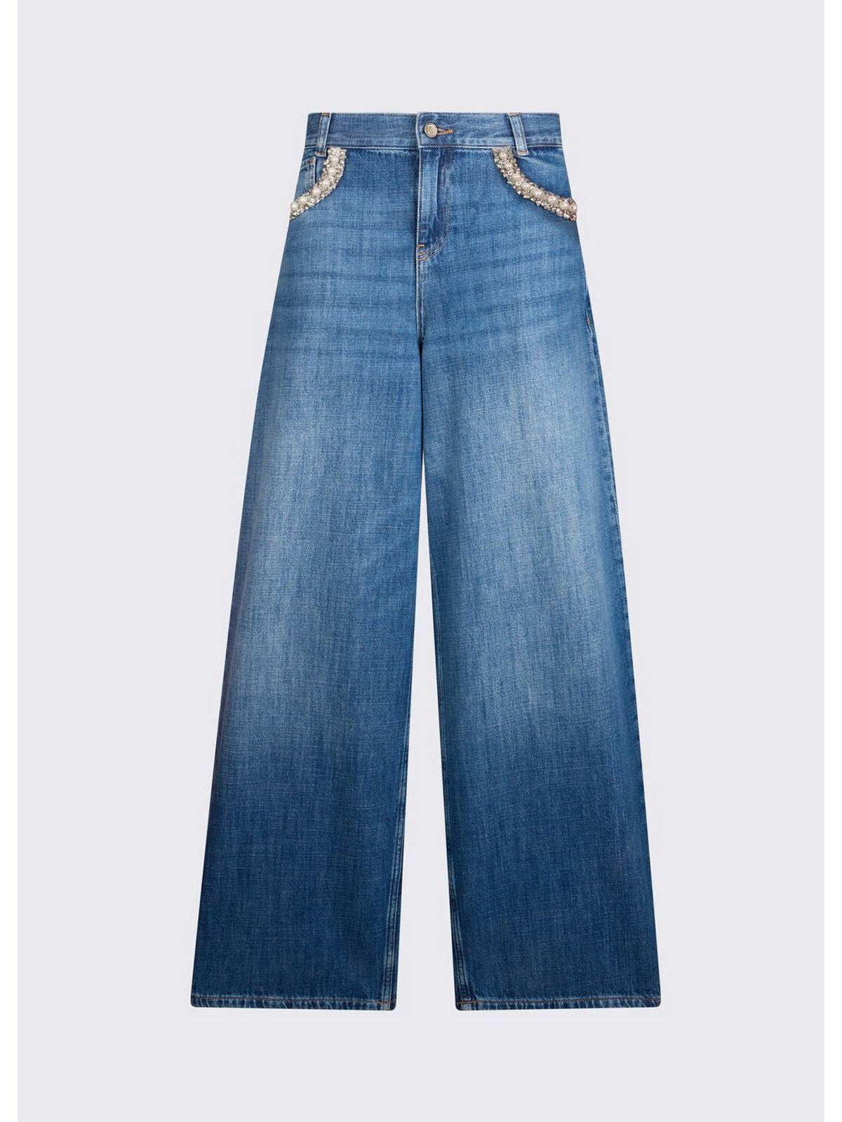 LIU JO BLUE DENIM Jeans Donna UA6265DS082 79034 Den.Blu dk.str.pearl