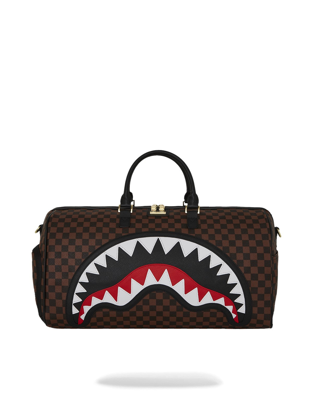 SPRAYGROUND Borson Man Sawtooth Sharks in Paris Duffle 910D7836nsz Marrone
