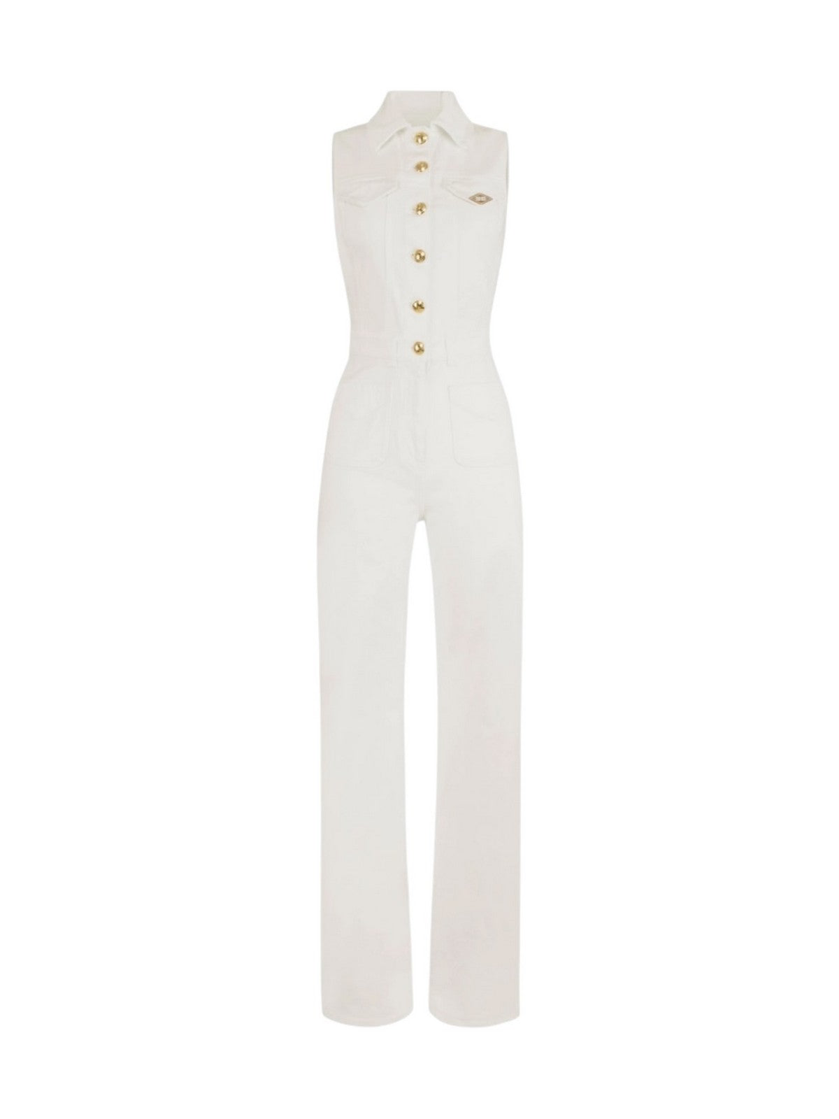 ELISABETTA FRANCHI Tuta Donna TJ45N61E2 360 Avorio