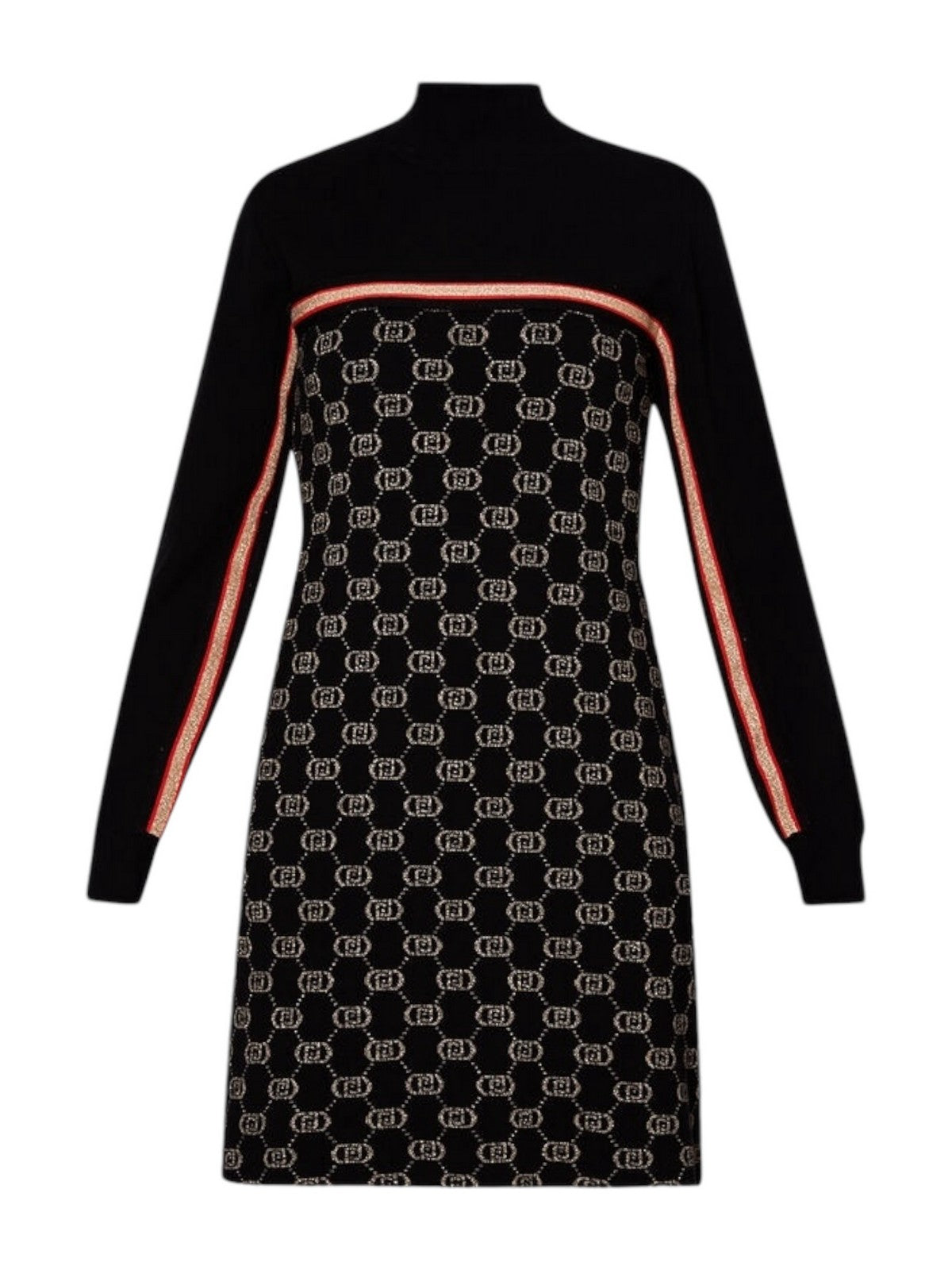 LIU JO SPORT Abito Donna TF4227MS63L A4279 Nero gioboutiqueweb