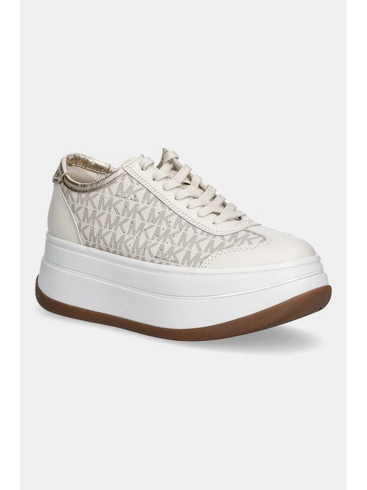 MICHAEL KORS Sneaker Donna HAYES T TOE 43T5HYFS2L 150 VANILLA gioboutiqueweb