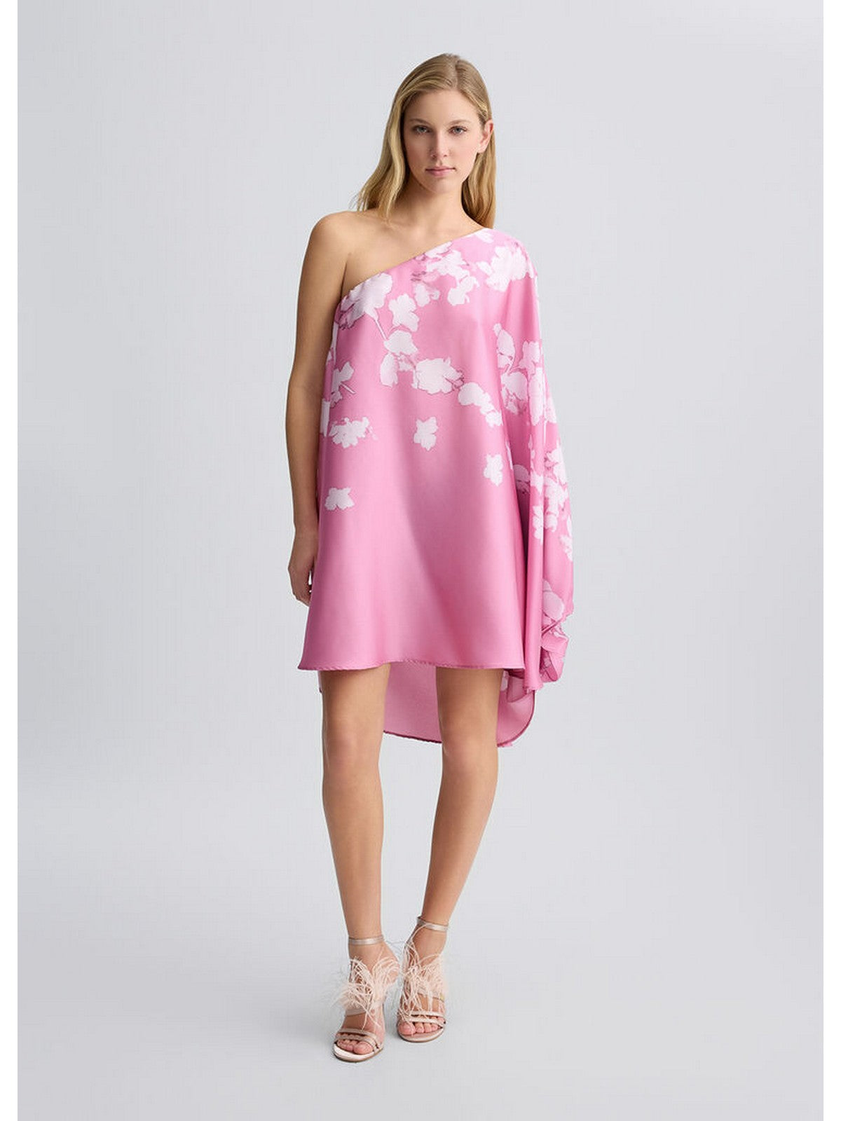 LIU JO BLACK Abito Donna CA5386TS872 M9259 PINK CAKE NUANC.BLOS