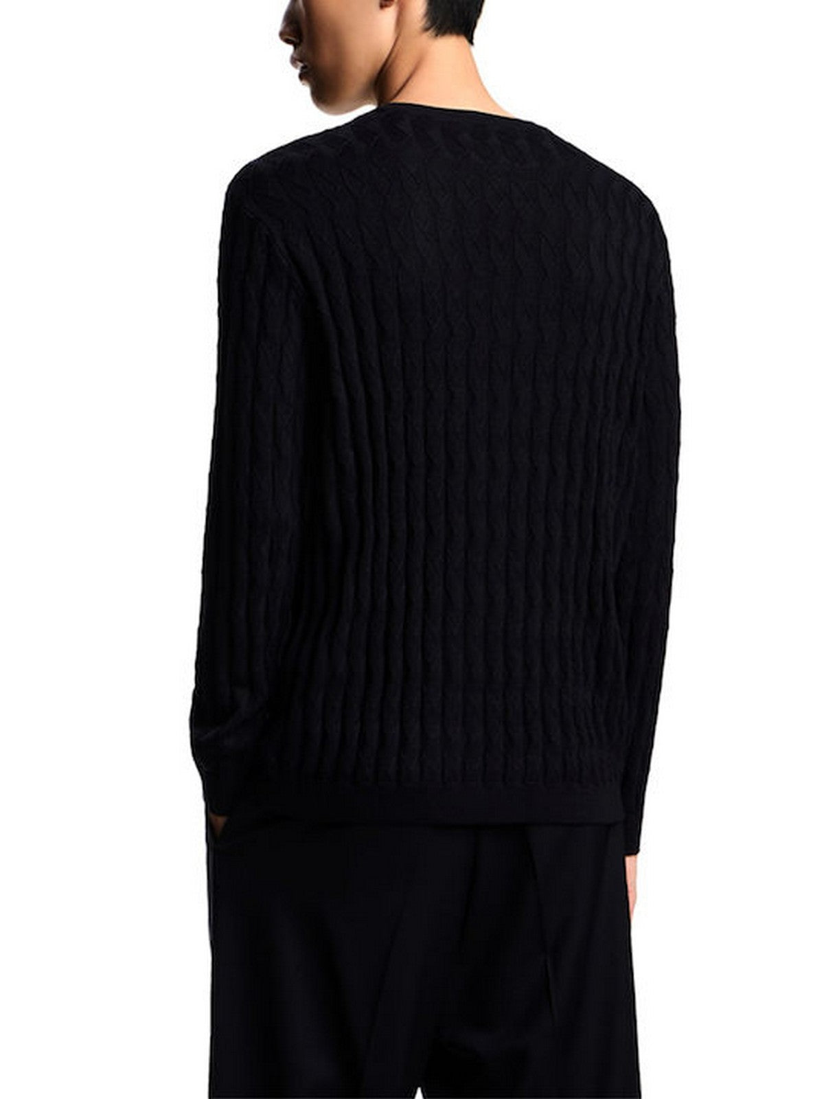 EMPORIO ARMANI Herrenpullover EM003507 AF14854 UC001 BLACK BEAUTY