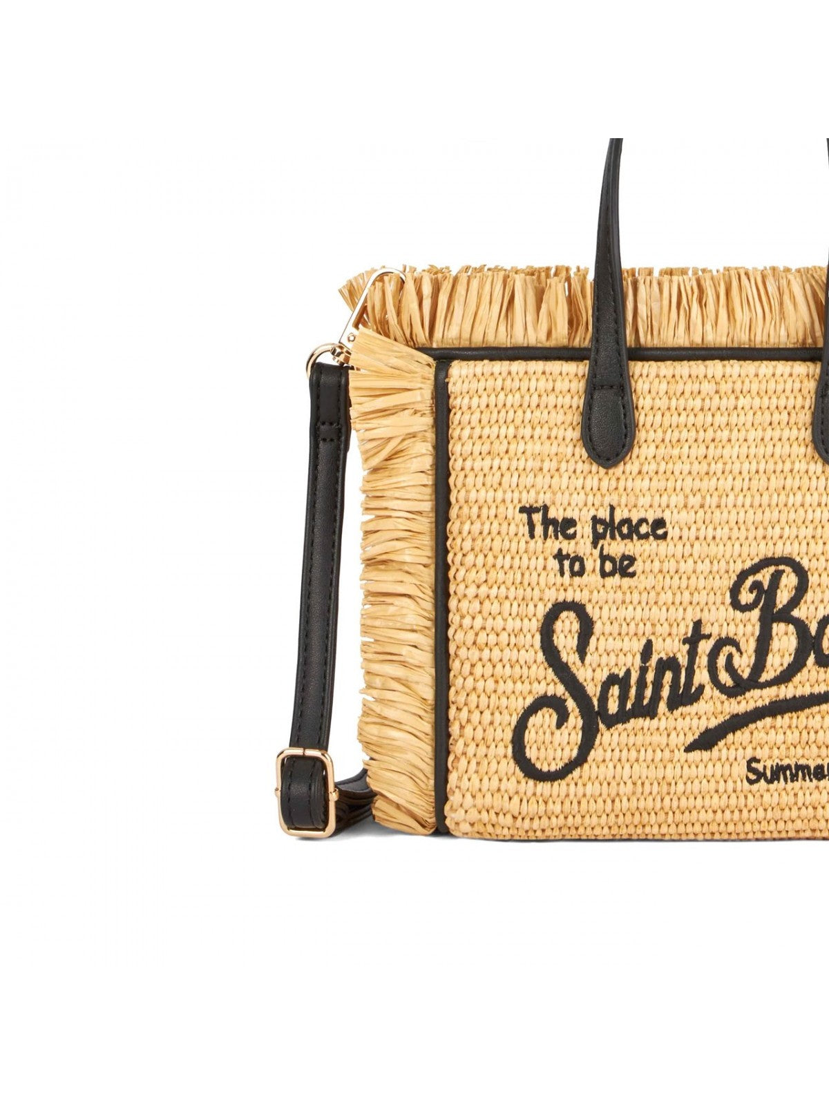 MC2 SAINT BARTH Borsa Donna VANITY MINI STRAW 00792F Beige gioboutiqueweb