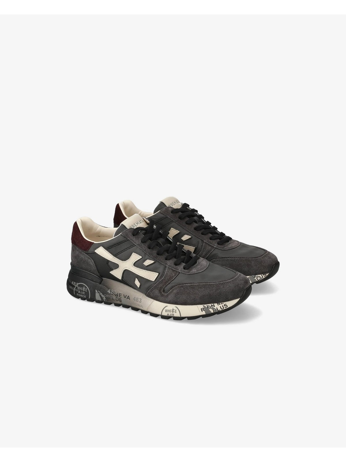PREMIATA Sneaker Uomo MICK VAR 6872 Grigio gioboutiqueweb
