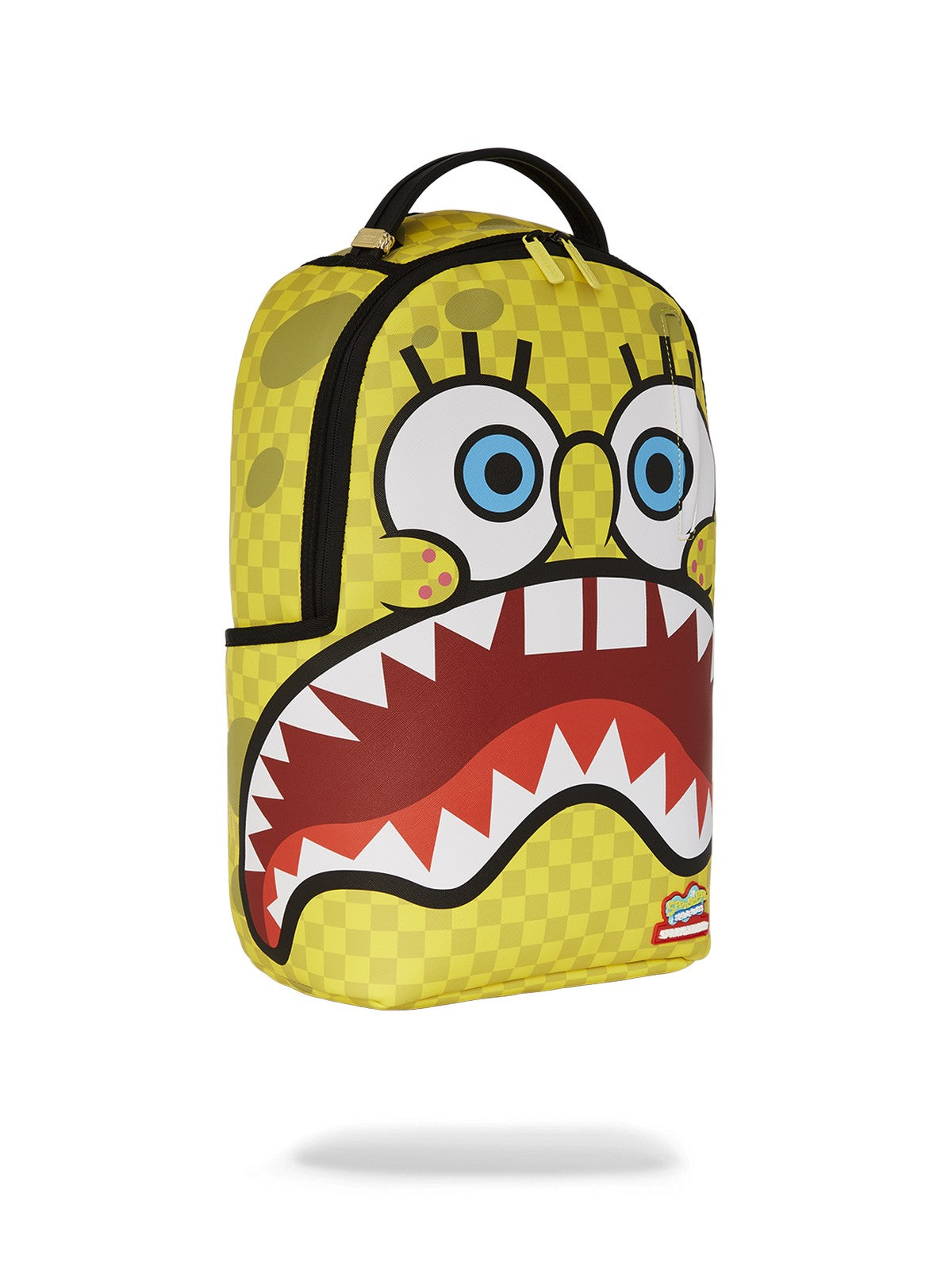 SPRAYGROUND Zaino Uomo SPONGEBOB CHECKERBOB DLXSV BACKPACK 910B7011NSZ GIALLO