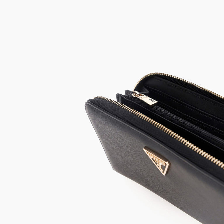 GUESS Portafoglio Donna TALENT SLG LARGE ZIP AROUND SWNG96 69146 BLA BLACK