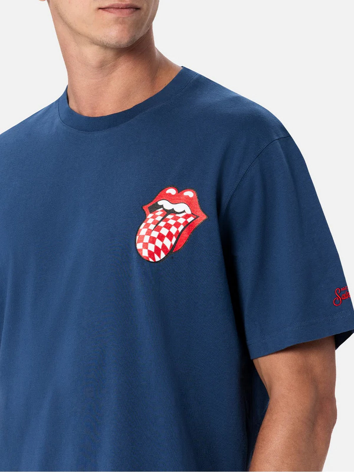 MC2 SAINT BARTH T-Shirt e Polo Uomo TSHIRT MAN 04266F Blu gioboutiqueweb