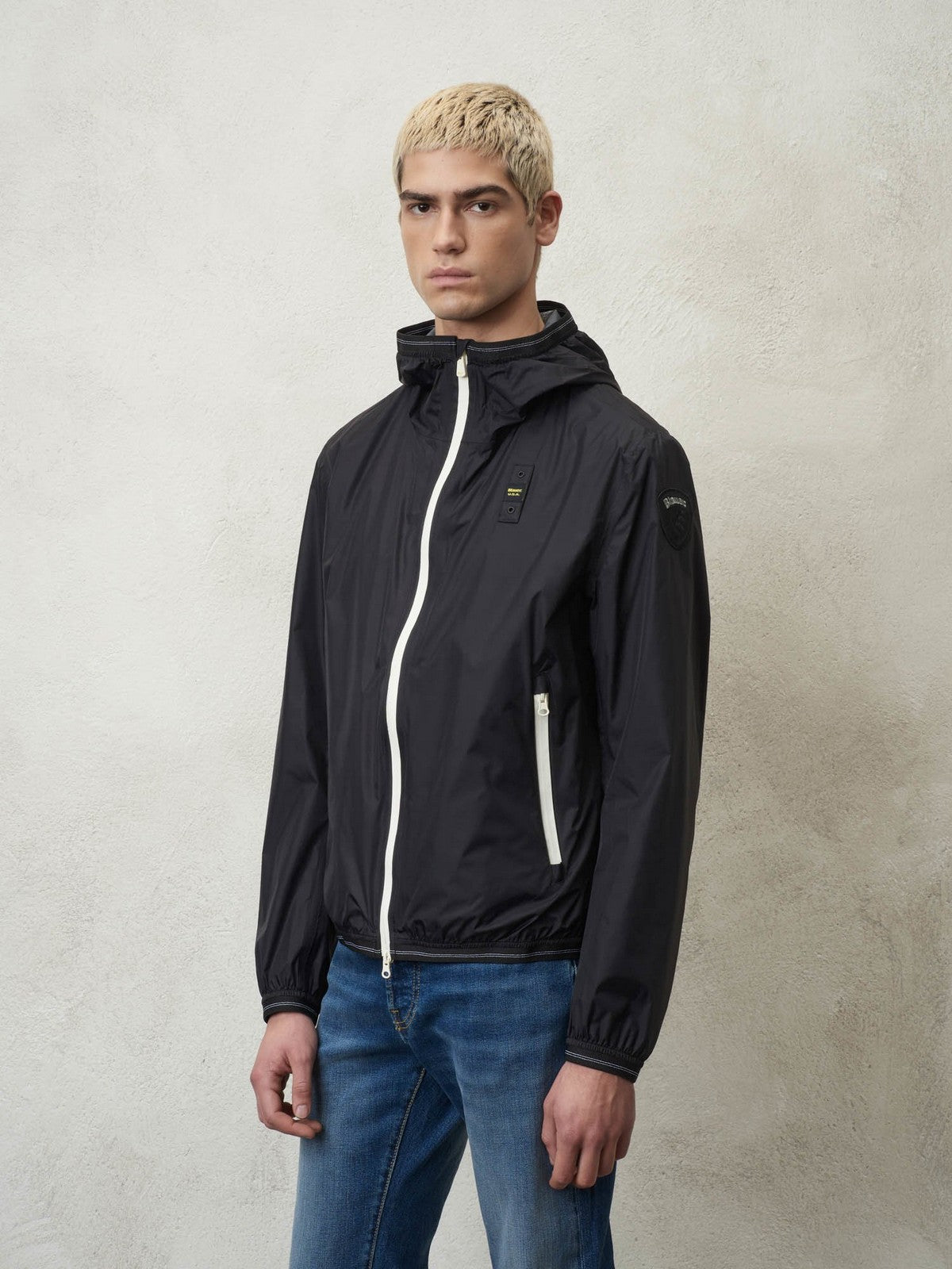 Blauer Men's Jacket 24SBluc11060 006007 999 Black