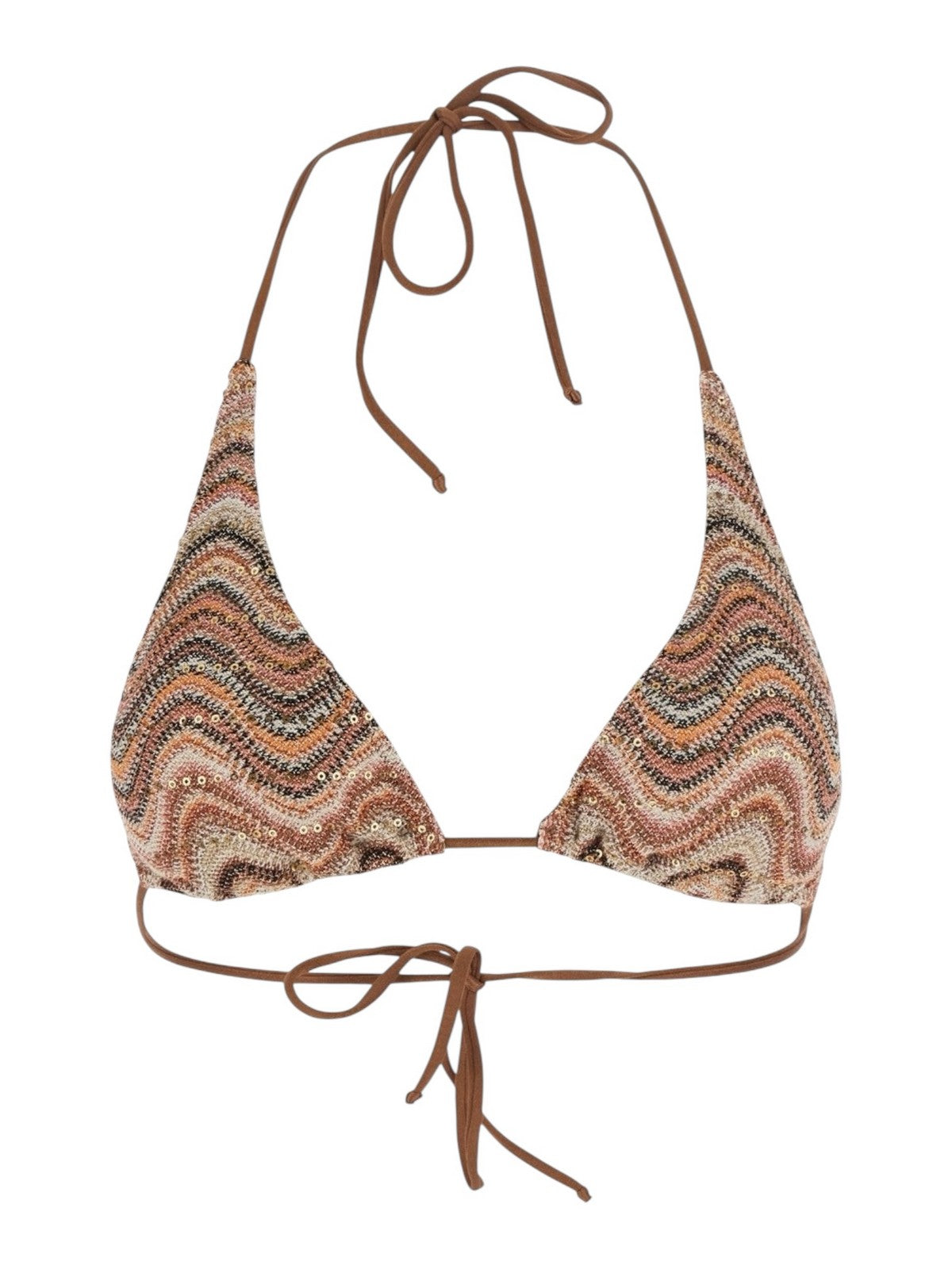 MC2 SAINT BARTH Costume da bagno Donna GUIANA 07725L RACHEL PAILLETTES SEA WAVE 18