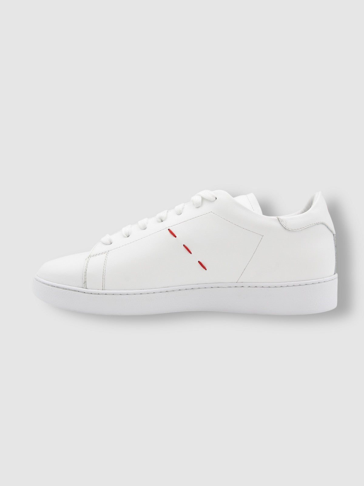 KITON Sneaker Uomo USSA068N0114601001 WHITE Bianco gioboutiqueweb