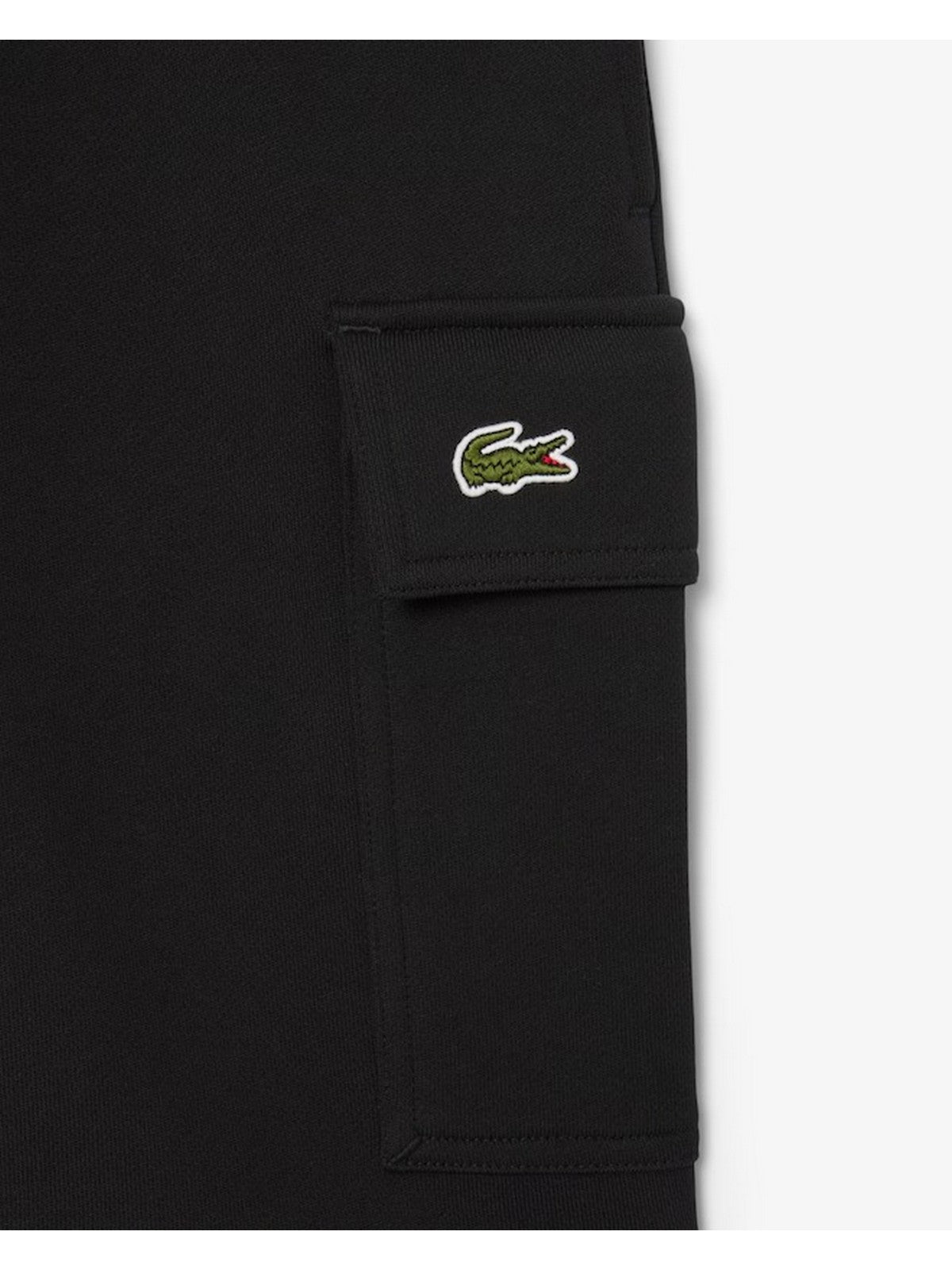 LACOSTE Bermuda Uomo GH9743 031 Nero gioboutiqueweb