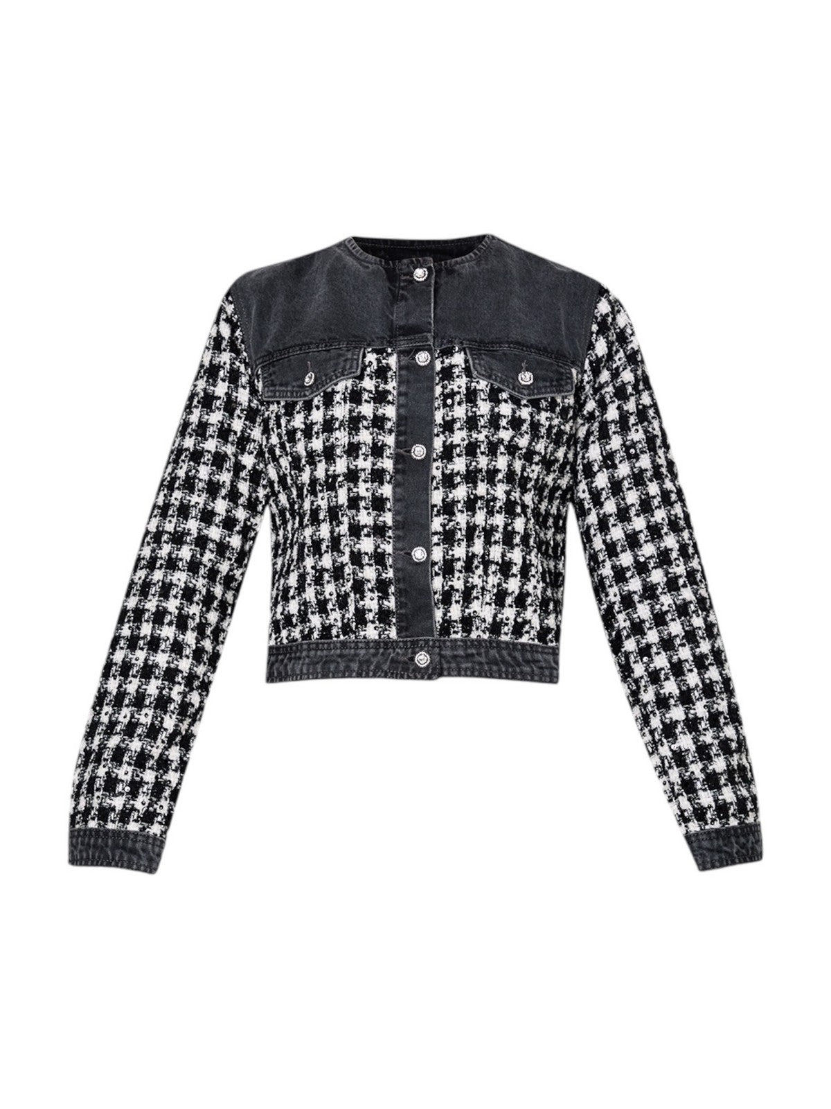 LIU JO BLUE DENIM Giubbino Donna UF4160D4956 87417 Nero gioboutiqueweb