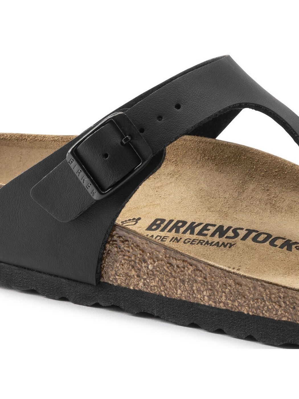 BIRKENSTOCK Sandalo Unisex adulto Gizeh 043691 Nero gioboutiqueweb