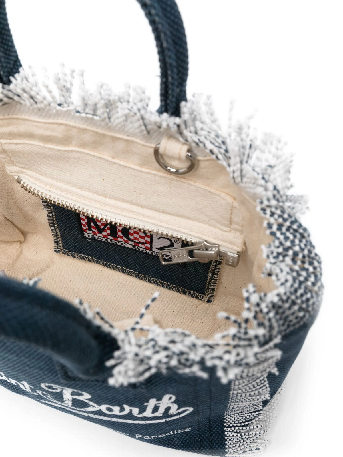 MC2 Saint Barth Frau Eitelkeit Mini 01152f Blue Bag