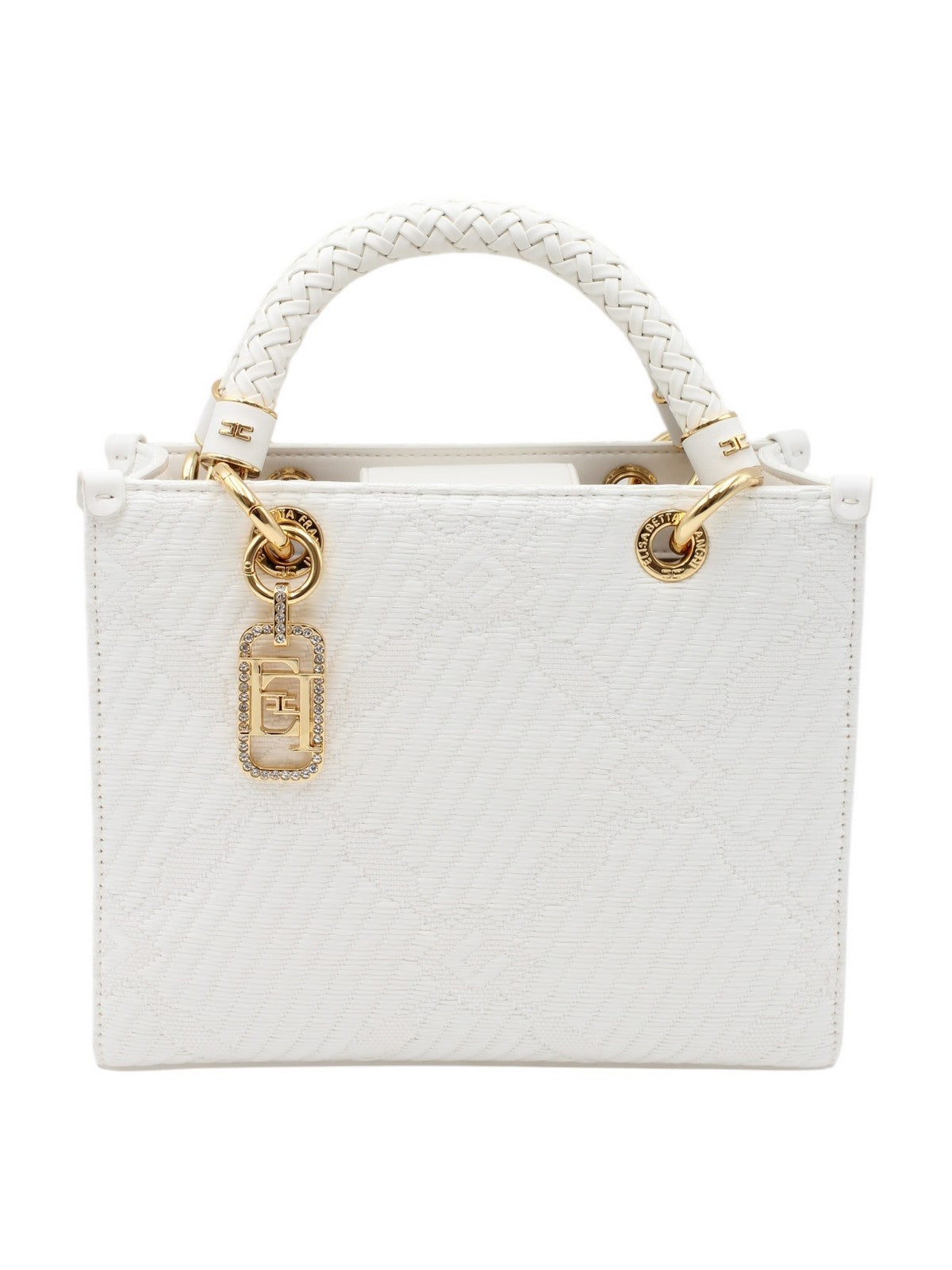 ELISABETTA FRANCHI Borsa Donna BS13A51E2-360 Avorio gioboutiqueweb