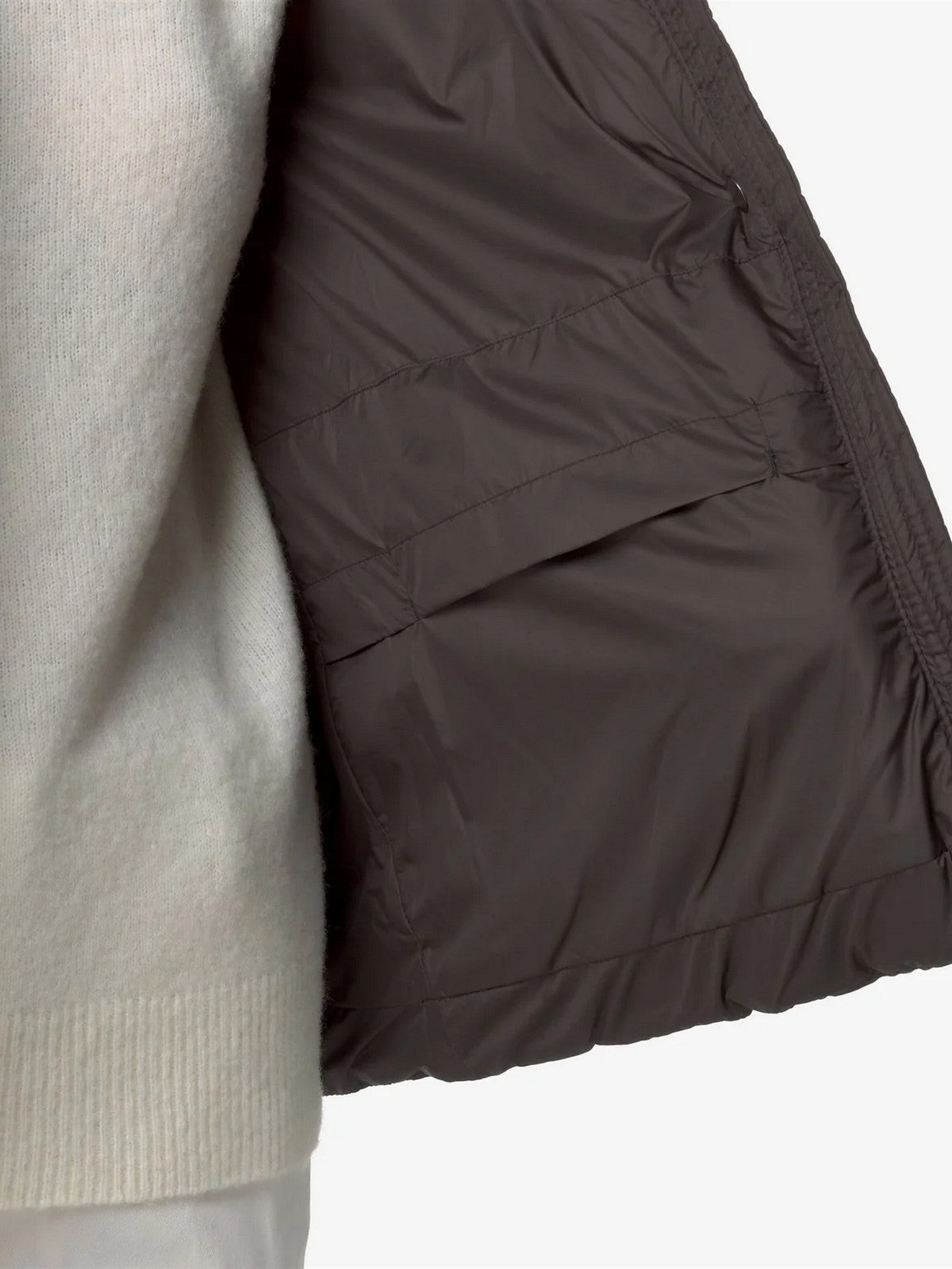 K-WAY Piumino Donna LETHILLE THERMO MICROFIBER K7136KW B38 BLACK OLIVE COMBO