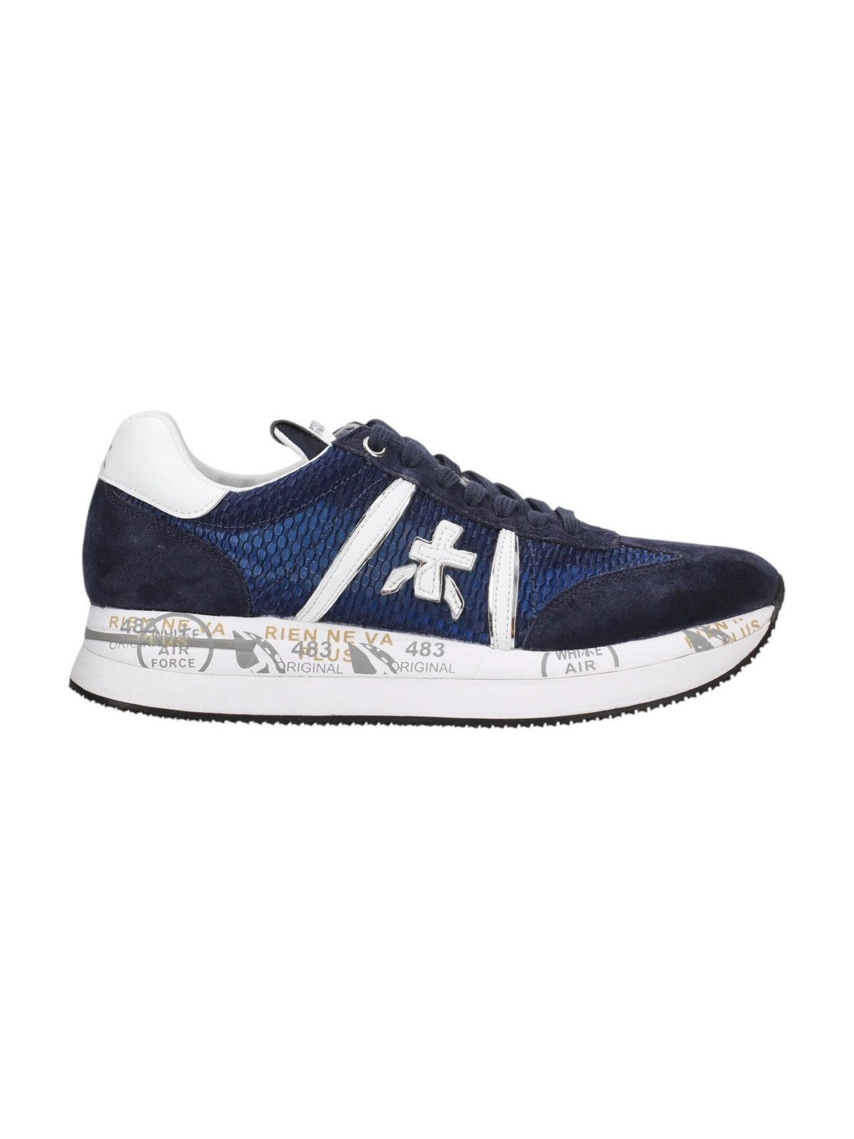 PREMIATA Sneaker Donna CONNY VAR 7368 Blu gioboutiqueweb